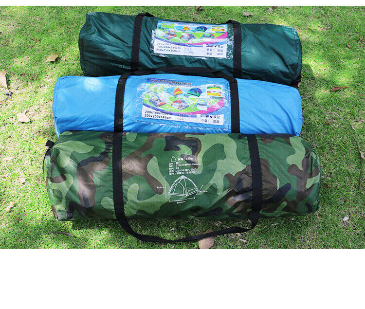 Tents - Tent Camping Pop Up Tent - 3-4 People Waterproof Outdoor Canopy -
