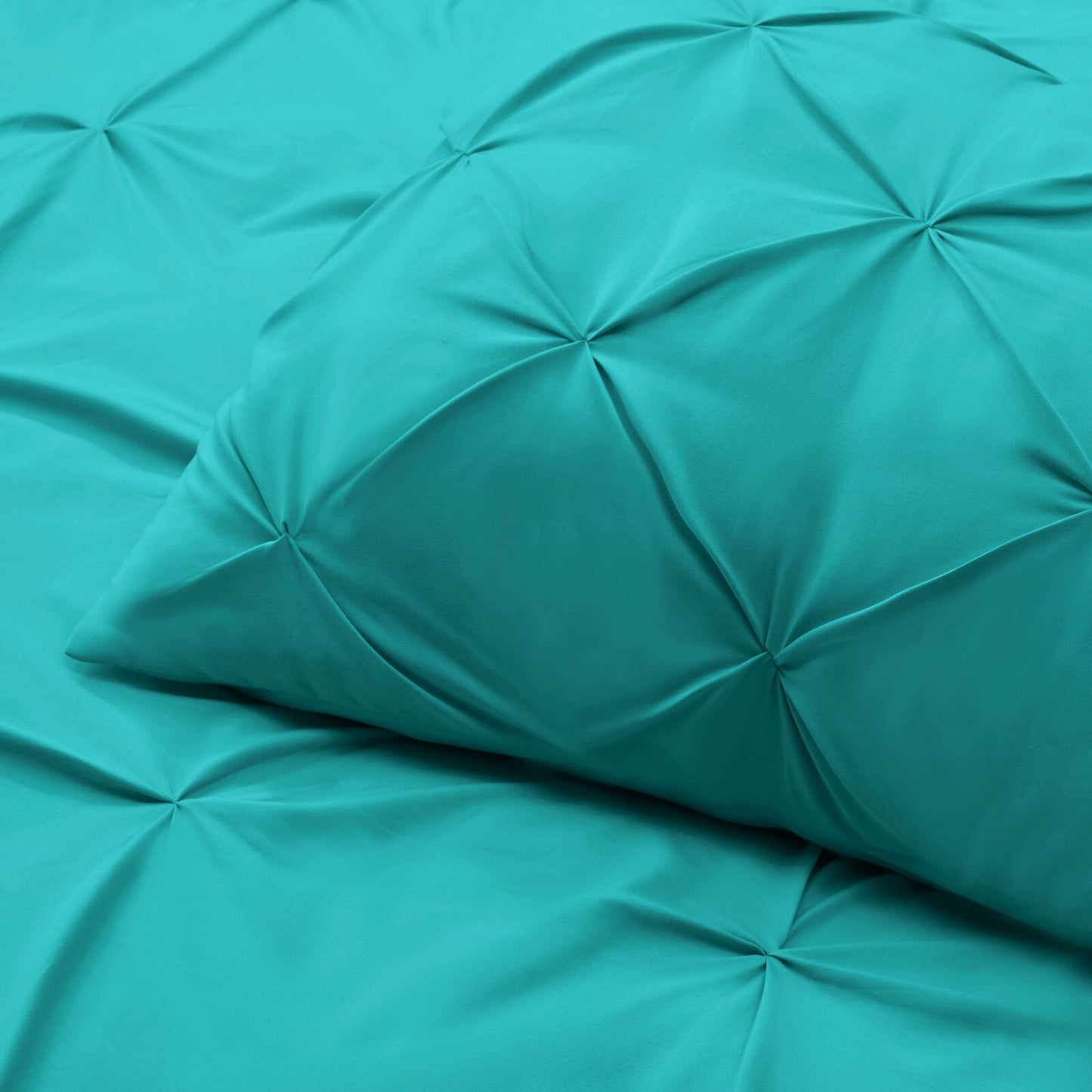 Bedding - Down Alternative Comforter Set - King Queen Twin Duvet Insert & Shams -