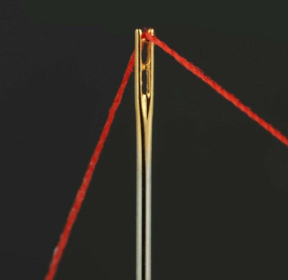 Needle Threaders - Self-Threading Sewing Needles - 24pcs -