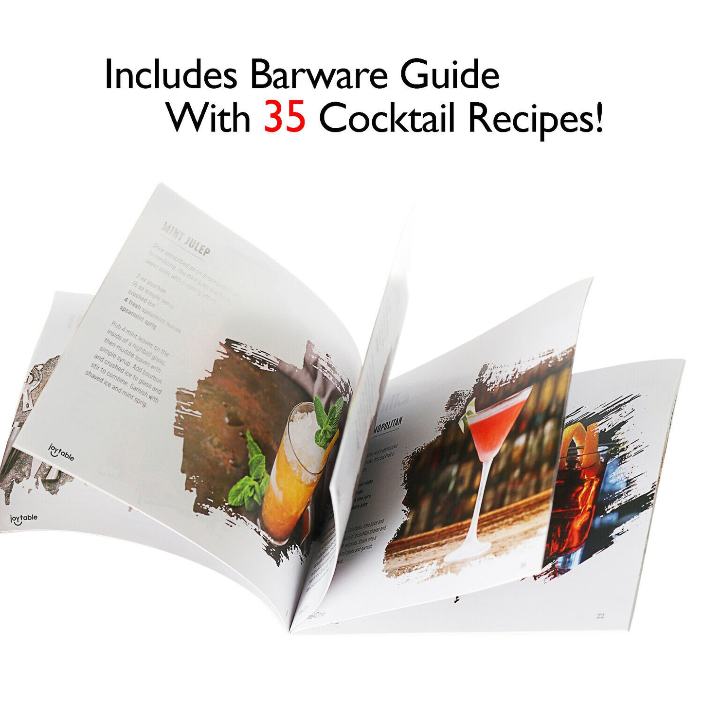 Cocktail & Barware Tool Sets - Bartender Tool Set - 16 Pc Complete Bar Tools with Lemon Squeezer -