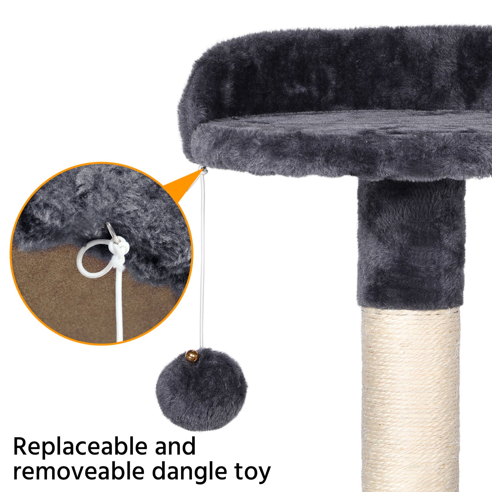 Cat Furniture - Cat Tree Tower House - Large 79" -