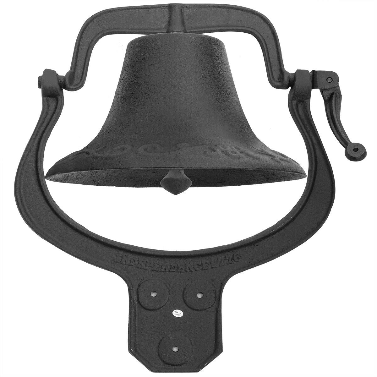 Call Bells - Cast Iron Dinner Bell - Large Antique Vintage Style Yard Decor -