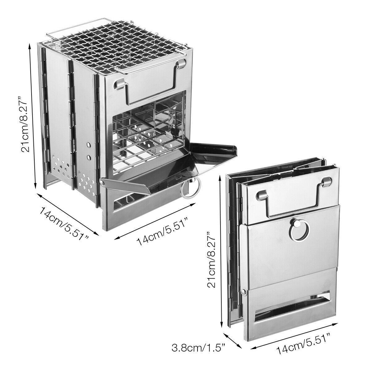 Portable Cooking Stoves - Camping Stove Portable - BBQ Picnic Camping Grill -