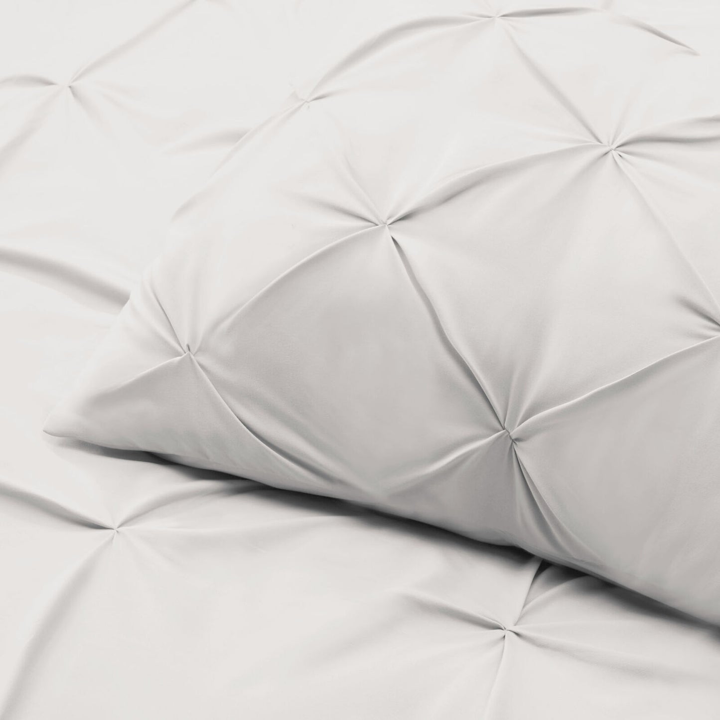 Bedding - Down Alternative Comforter Set - King Queen Twin Duvet Insert & Shams -