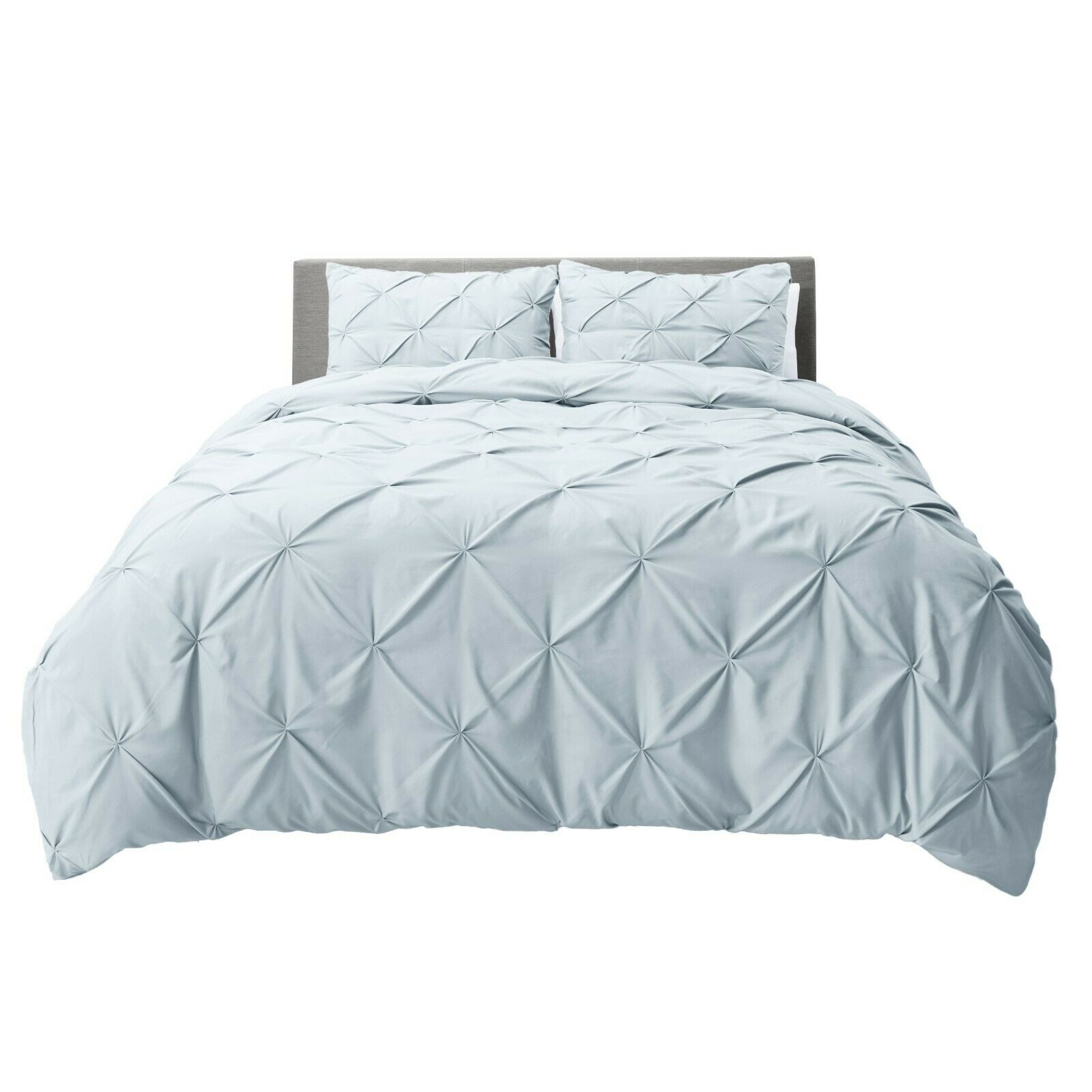 Bedding - Down Alternative Comforter Set - King Queen Twin Duvet Insert & Shams -