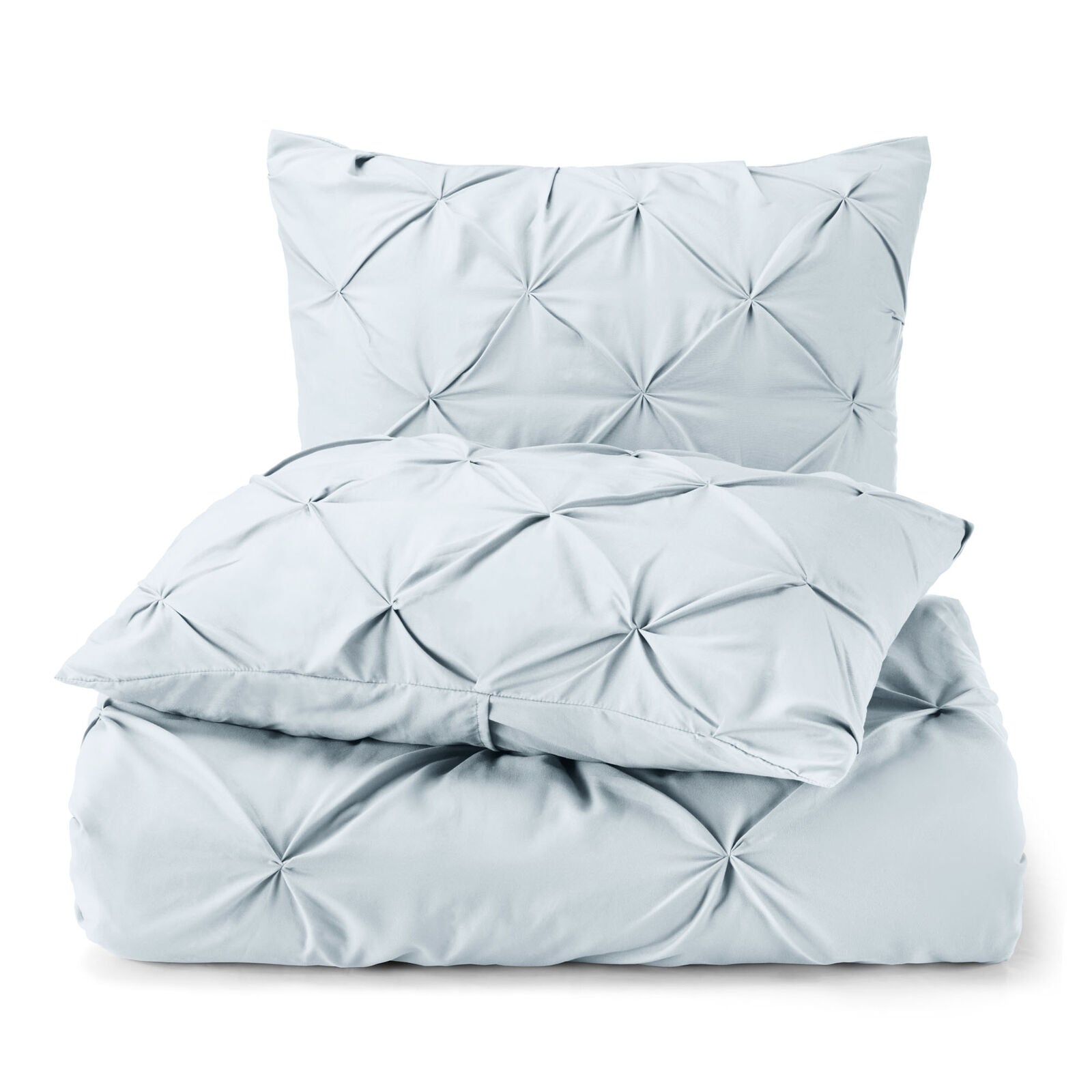 Bedding - Down Alternative Comforter Set - King Queen Twin Duvet Insert & Shams -
