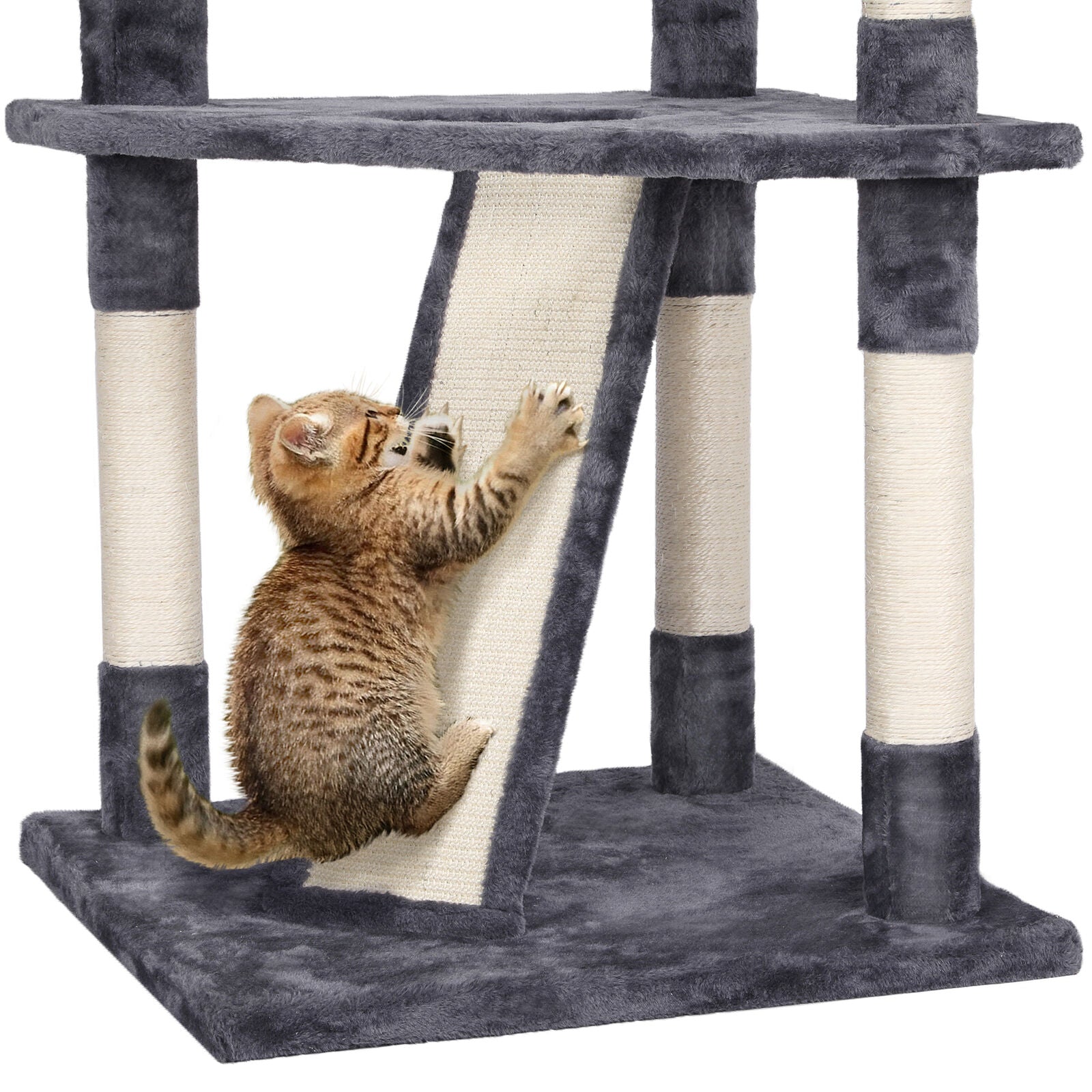 Cat Furniture - Cat Tree Tower House - Large 79" -