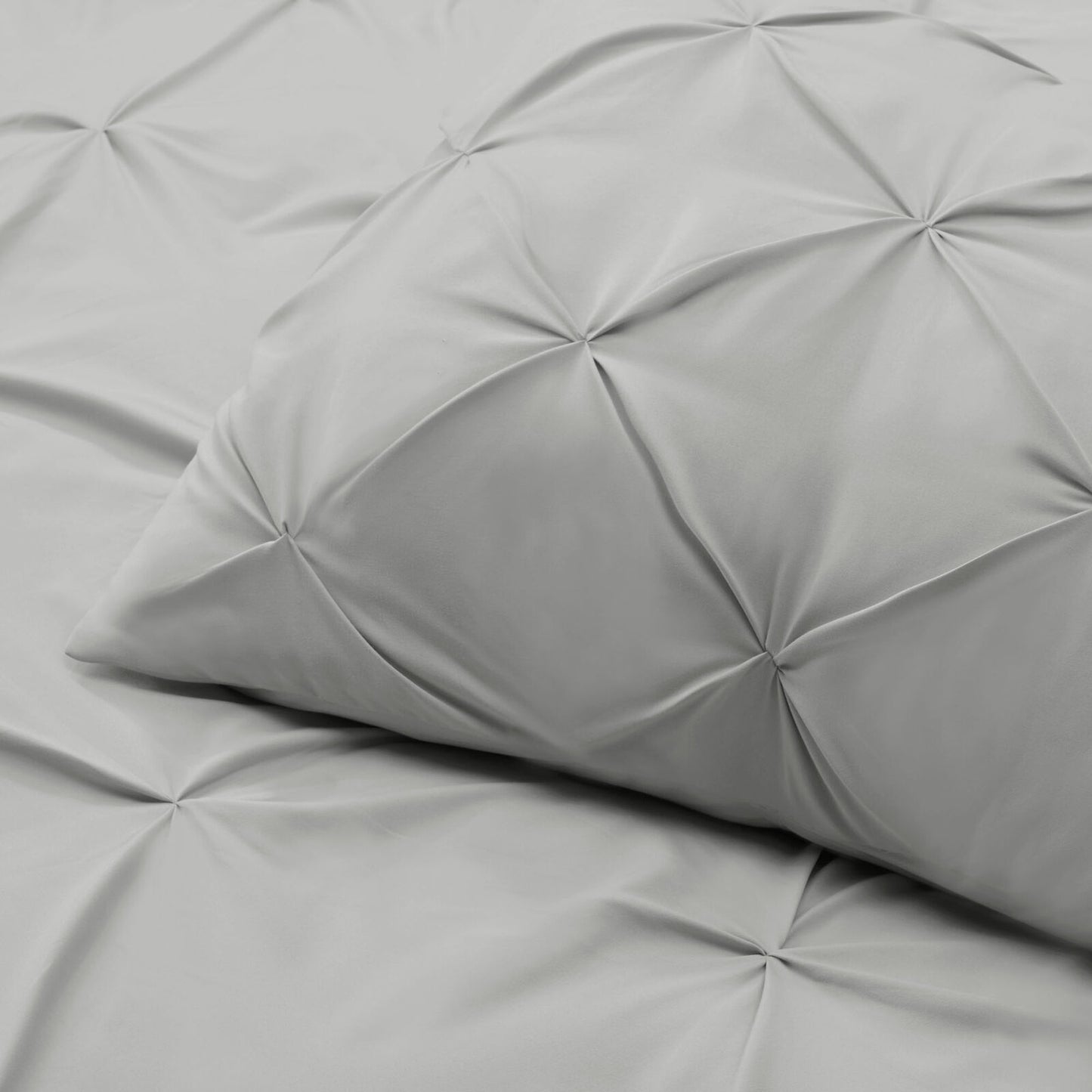 Bedding - Down Alternative Comforter Set - King Queen Twin Duvet Insert & Shams -