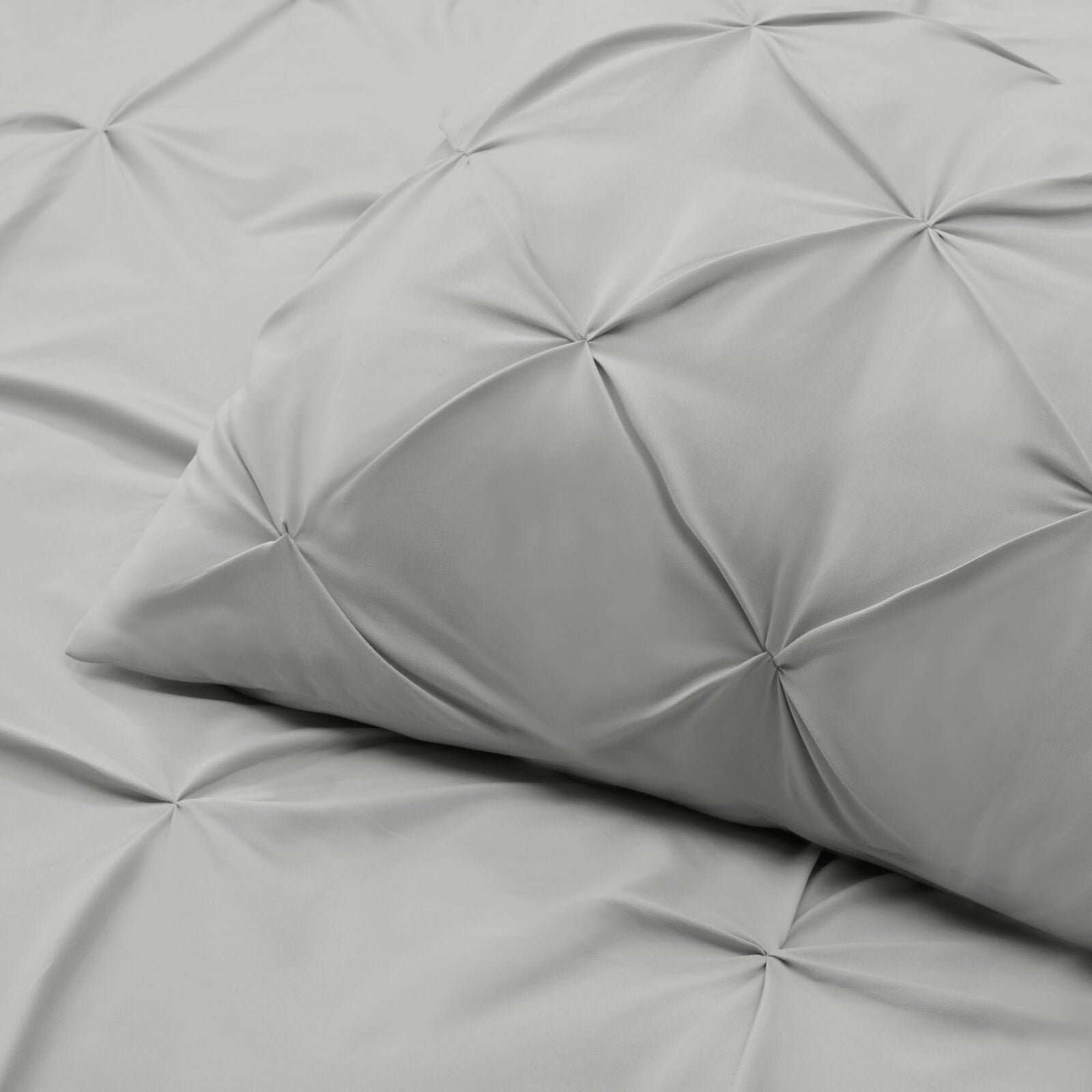 Bedding - Down Alternative Comforter Set - King Queen Twin Duvet Insert & Shams -