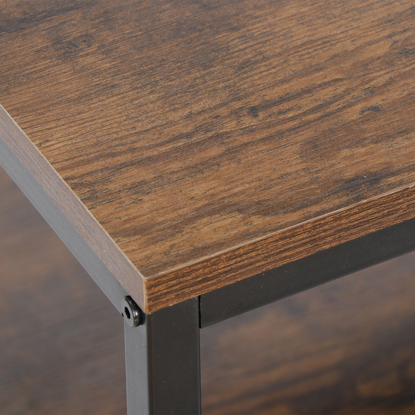 Coffee Tables - Rustic Coffee Table With Storage - Rectangular Wood 31" - Durable -