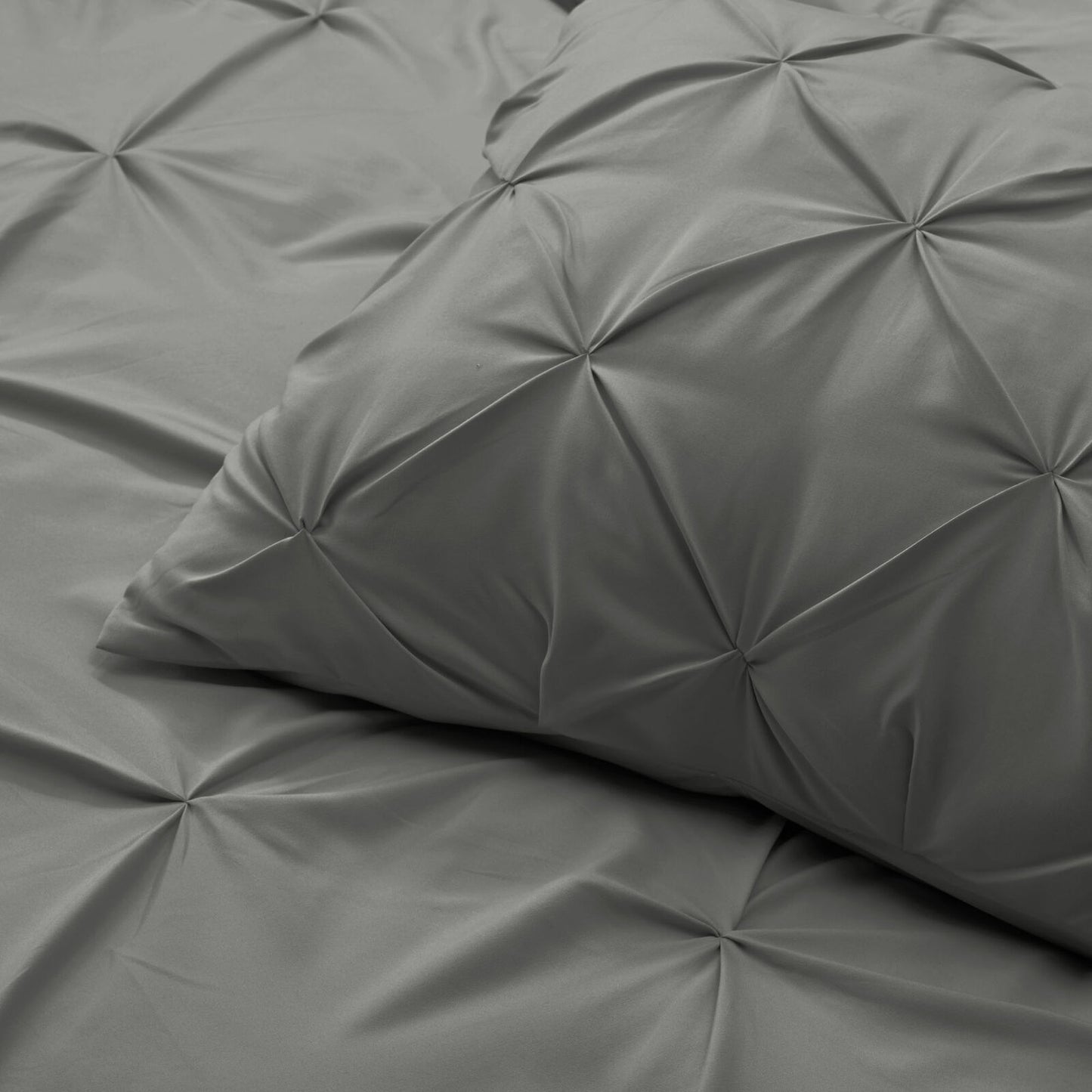Bedding - Down Alternative Comforter Set - King Queen Twin Duvet Insert & Shams -