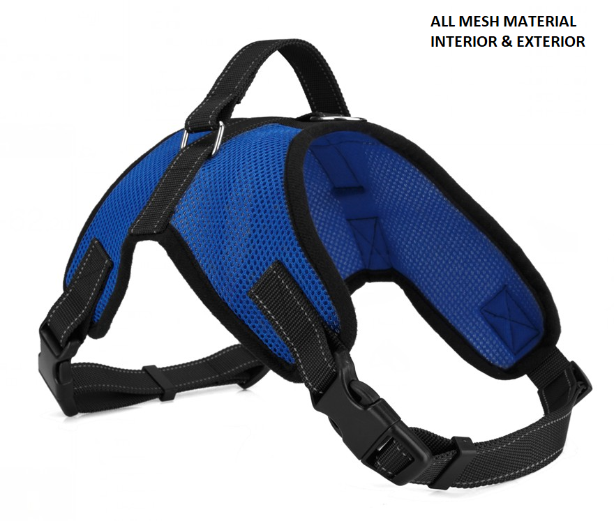 Pet Leashes - Dog Harness - No Pull Adjustable Reflective Vest - XS S M L XXl -