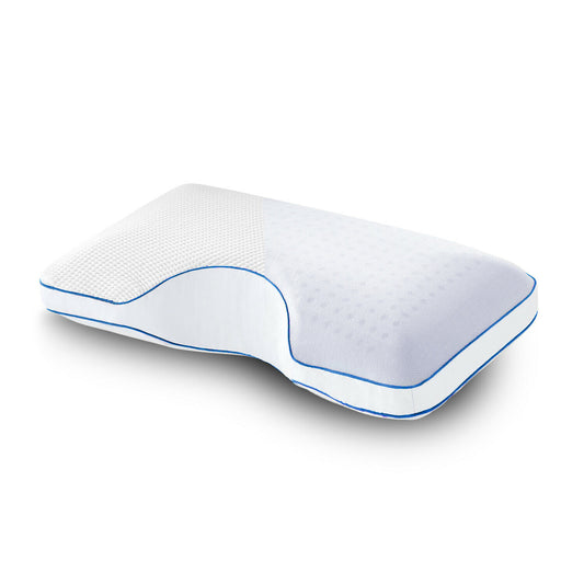 Pillows - Memory Foam Pillow With Cooling Gel - Side Sleeper, King, or Queen -