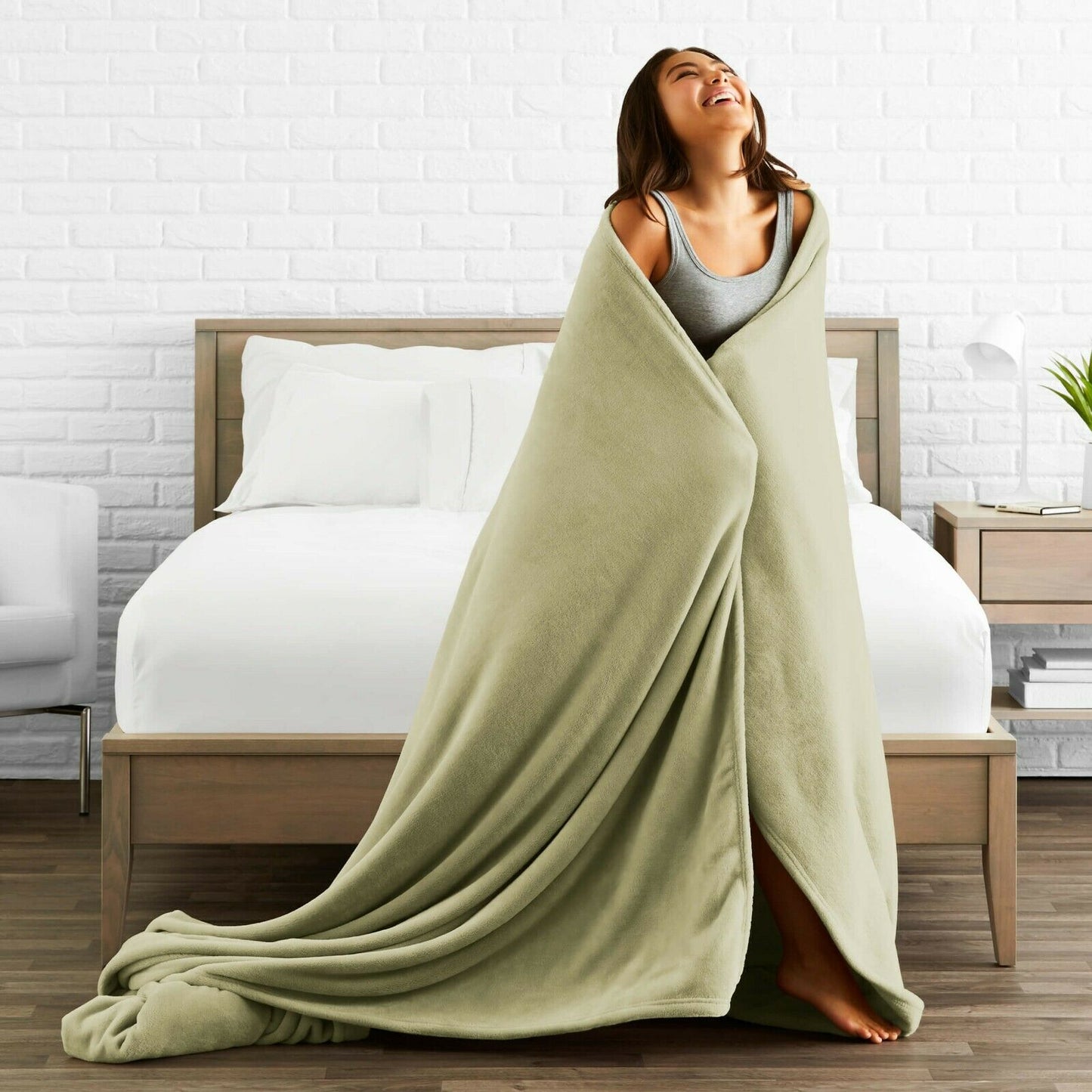 Blankets - Fleece Blanket - Ultra Soft Microplush Velvet Blanket - Premium -