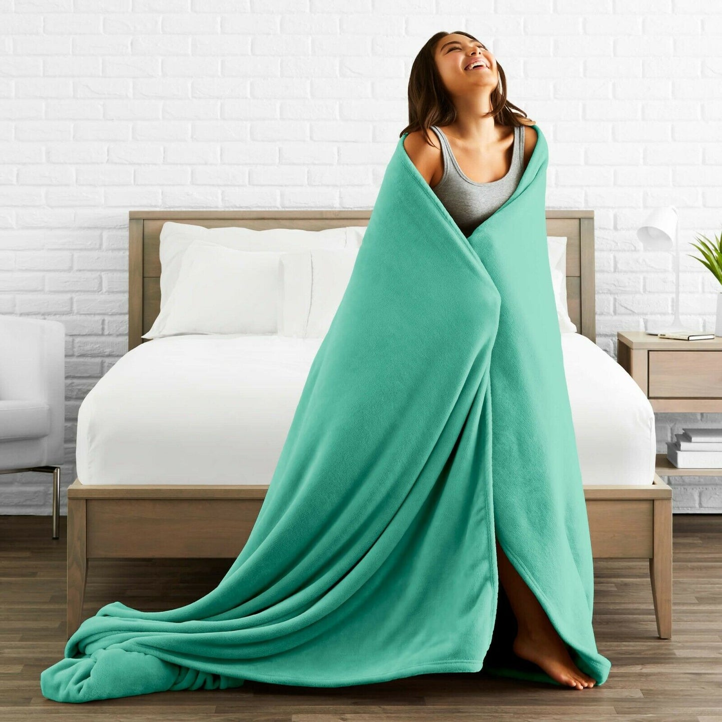 Blankets - Fleece Blanket - Ultra Soft Microplush Velvet Blanket - Premium -