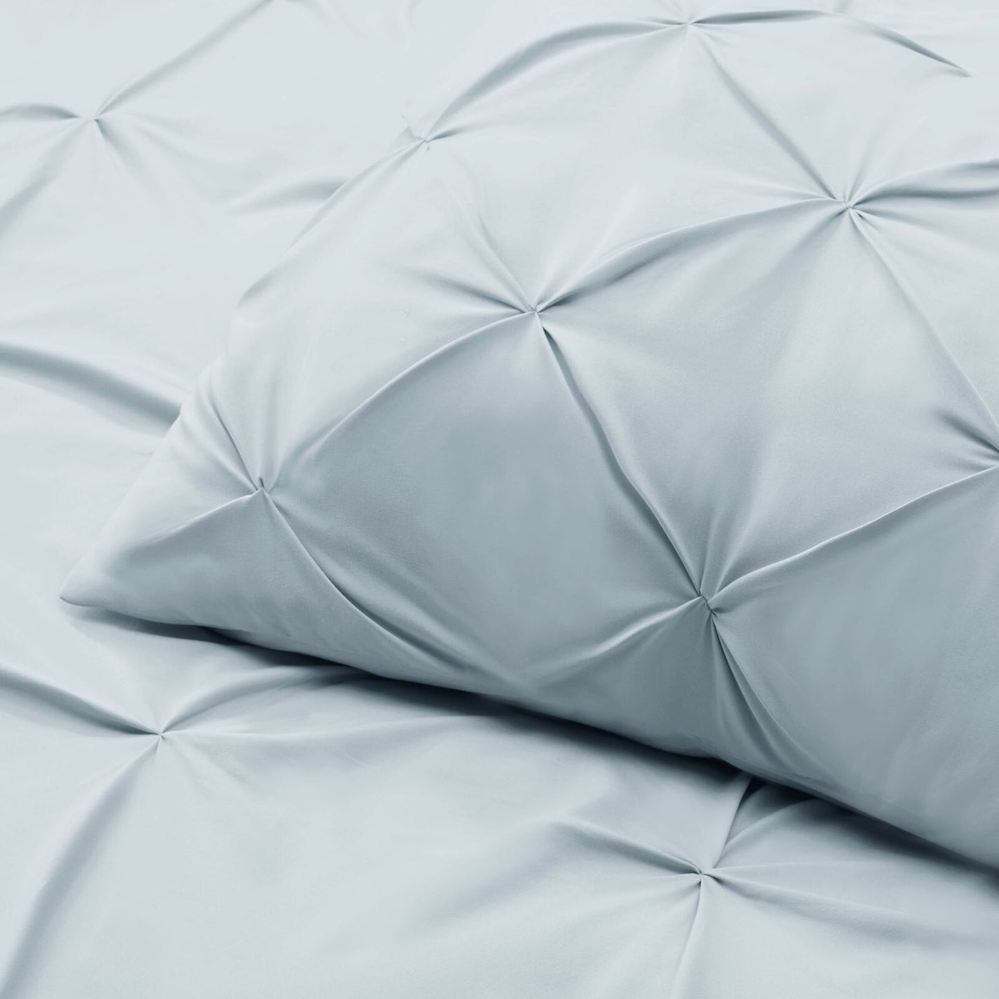 Bedding - Down Alternative Comforter Set - King Queen Twin Duvet Insert & Shams -