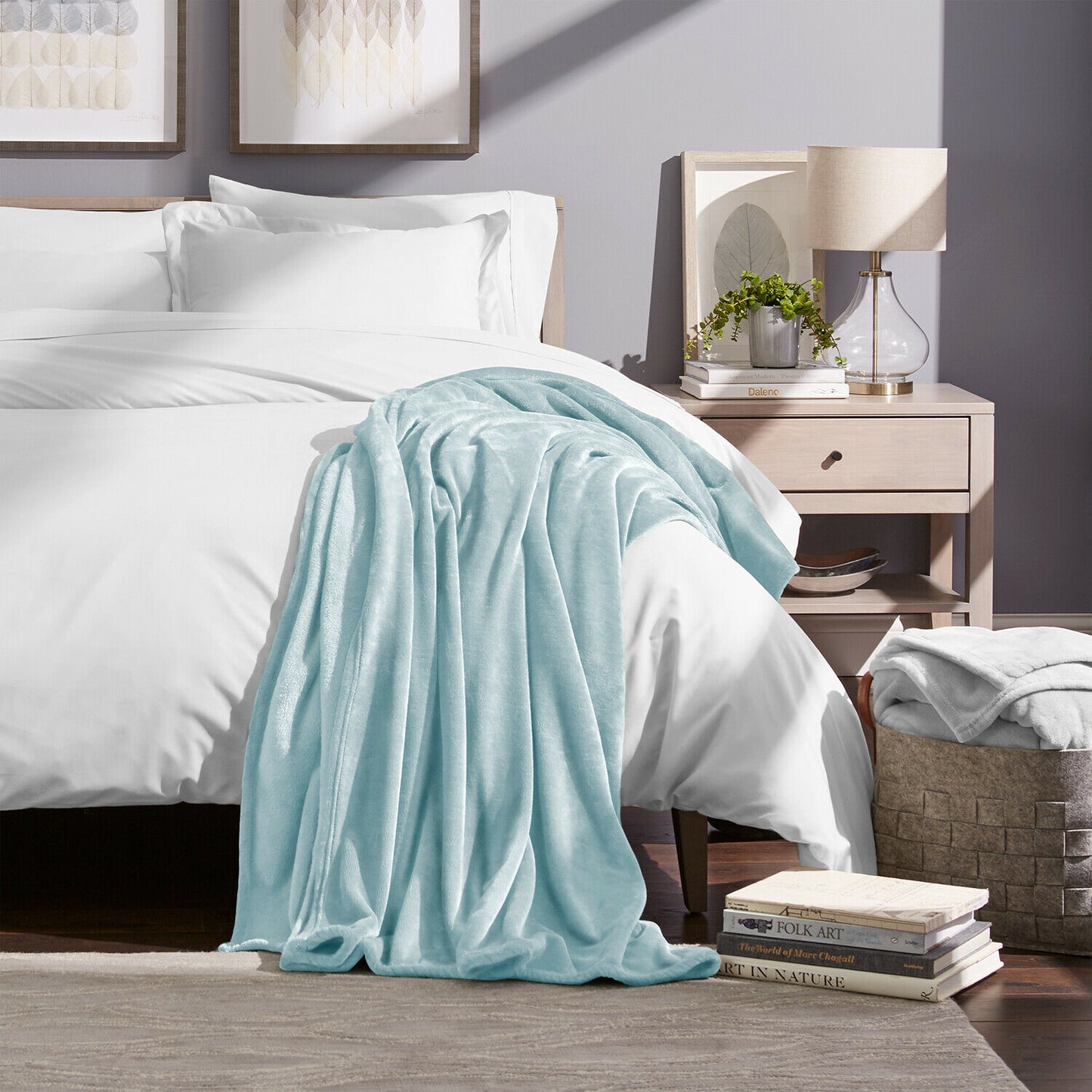 Blankets - Fleece Blanket - Ultra Soft Microplush Velvet Blanket - Premium -