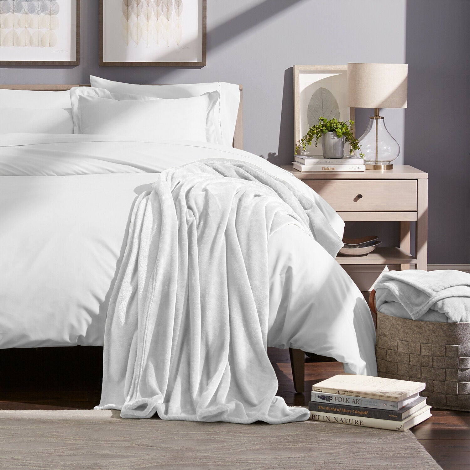 Blankets - Fleece Blanket - Ultra Soft Microplush Velvet Blanket - Premium -