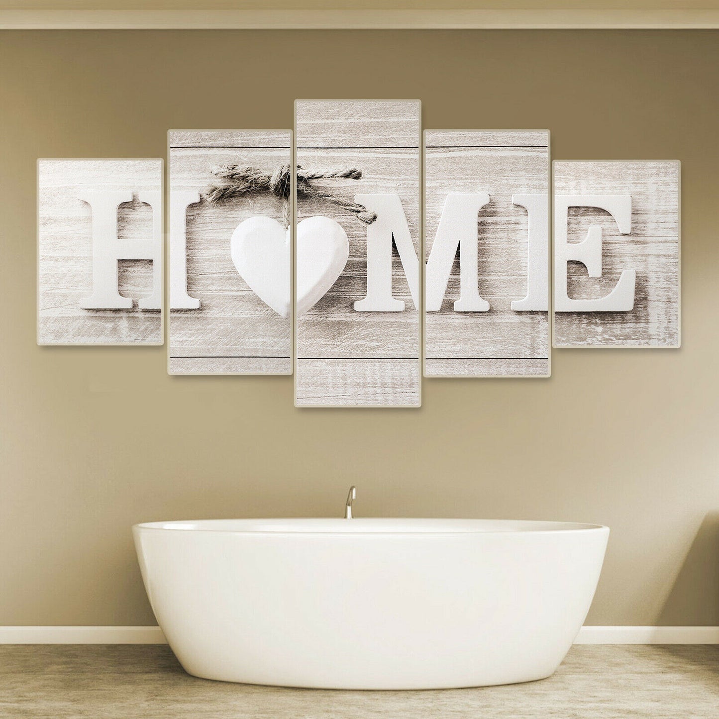 Home Decor Decals - Wall Art Canvas Print Painting Picture - Modern Room Decor - 5pcs -