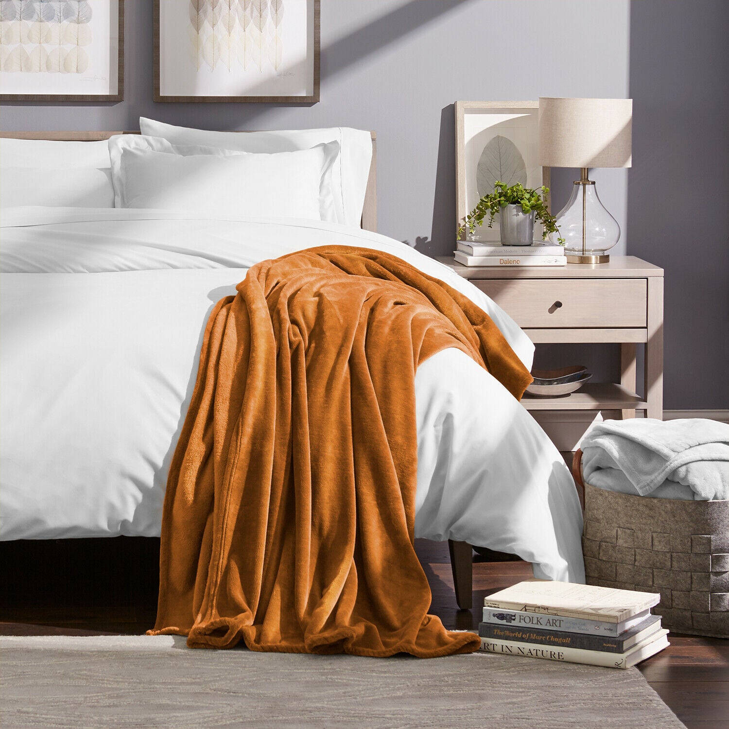 Blankets - Fleece Blanket - Ultra Soft Microplush Velvet Blanket - Premium -