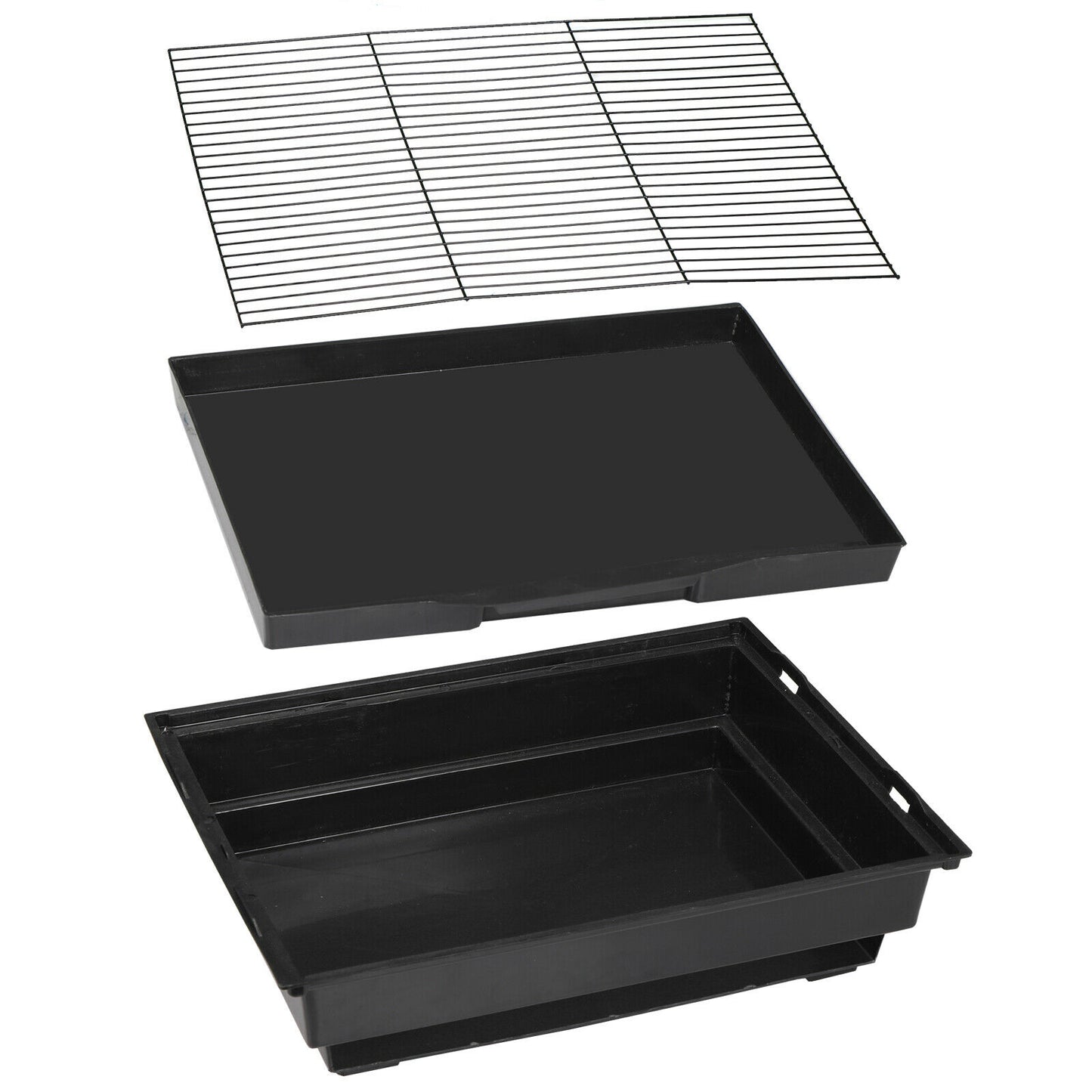 Bird Cages & Stands - 59"H Rooling Bird Cage - Canary Home with Stand & Tray -