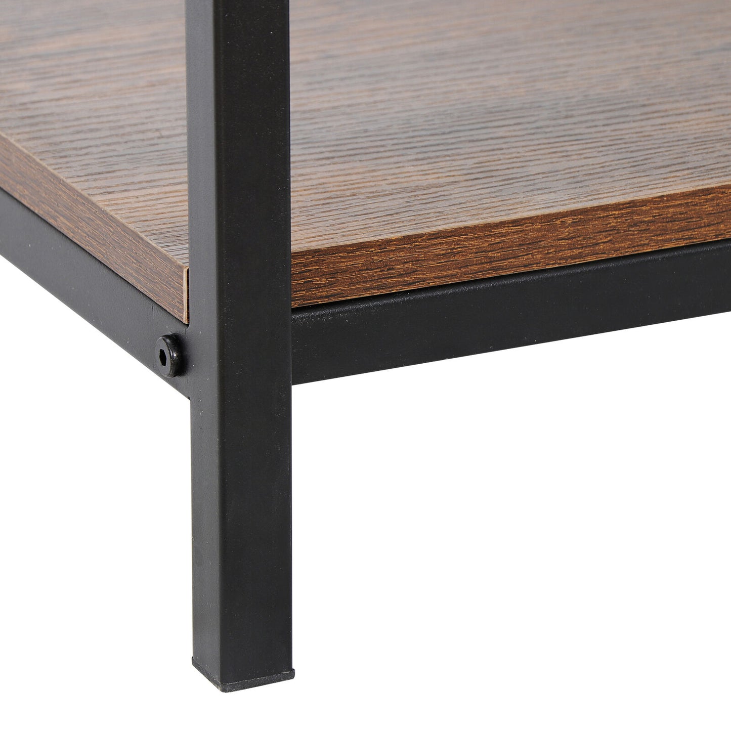 Coffee Tables - Rustic Coffee Table With Storage - Rectangular Wood 31" - Durable -
