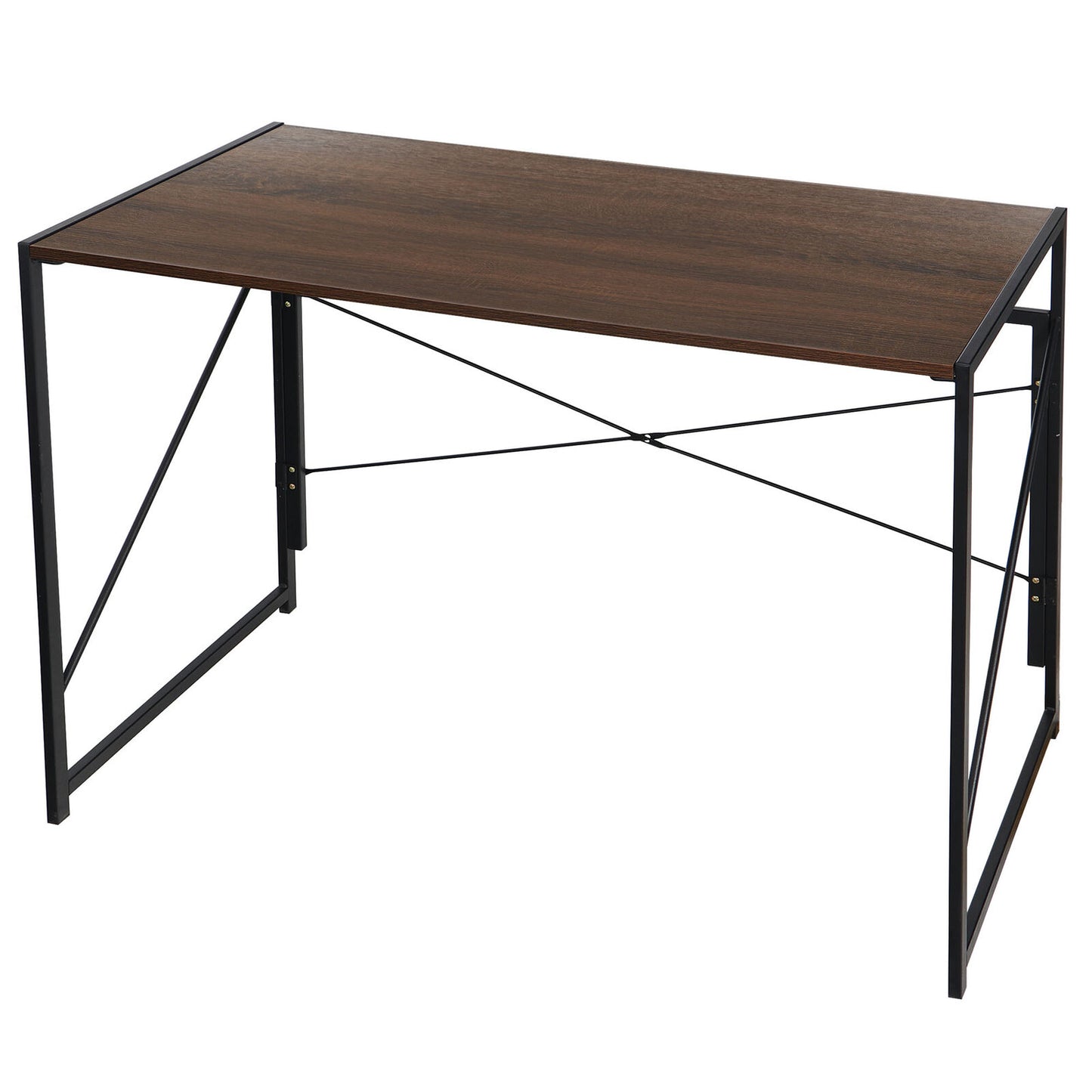 Desks - Home Office Writing Computer Desk - Modern Industrial Style - Folding -