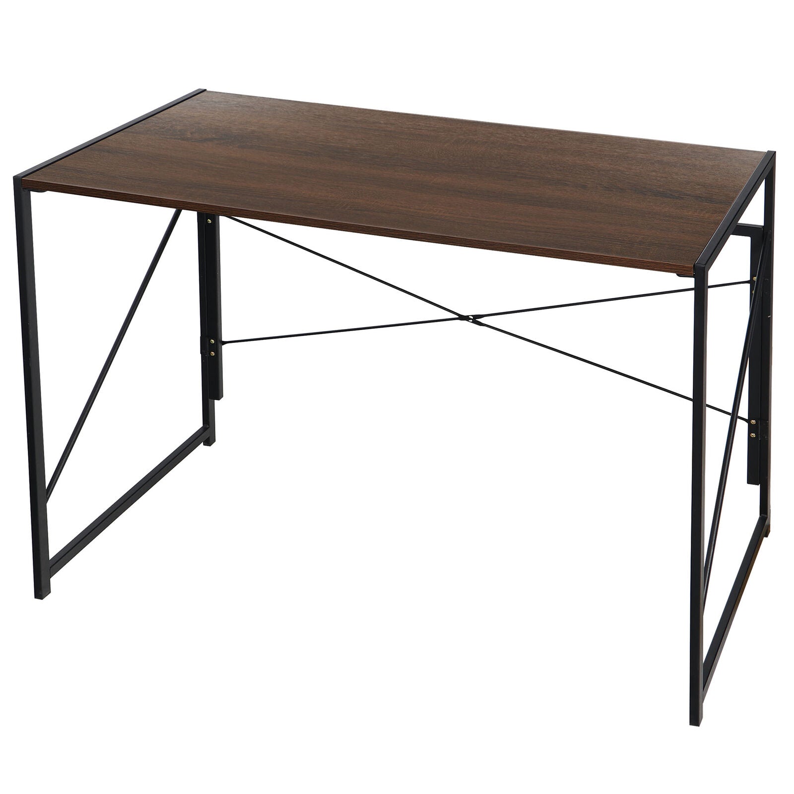 Desks - Home Office Writing Computer Desk - Modern Industrial Style - Folding -