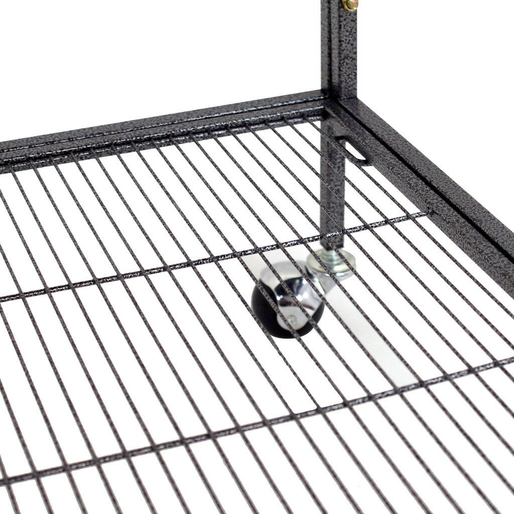 Bird Cages & Stands - Bird Cage 53" Large- Parrot Macaw Cockatoo Finch Play Top Supplies -
