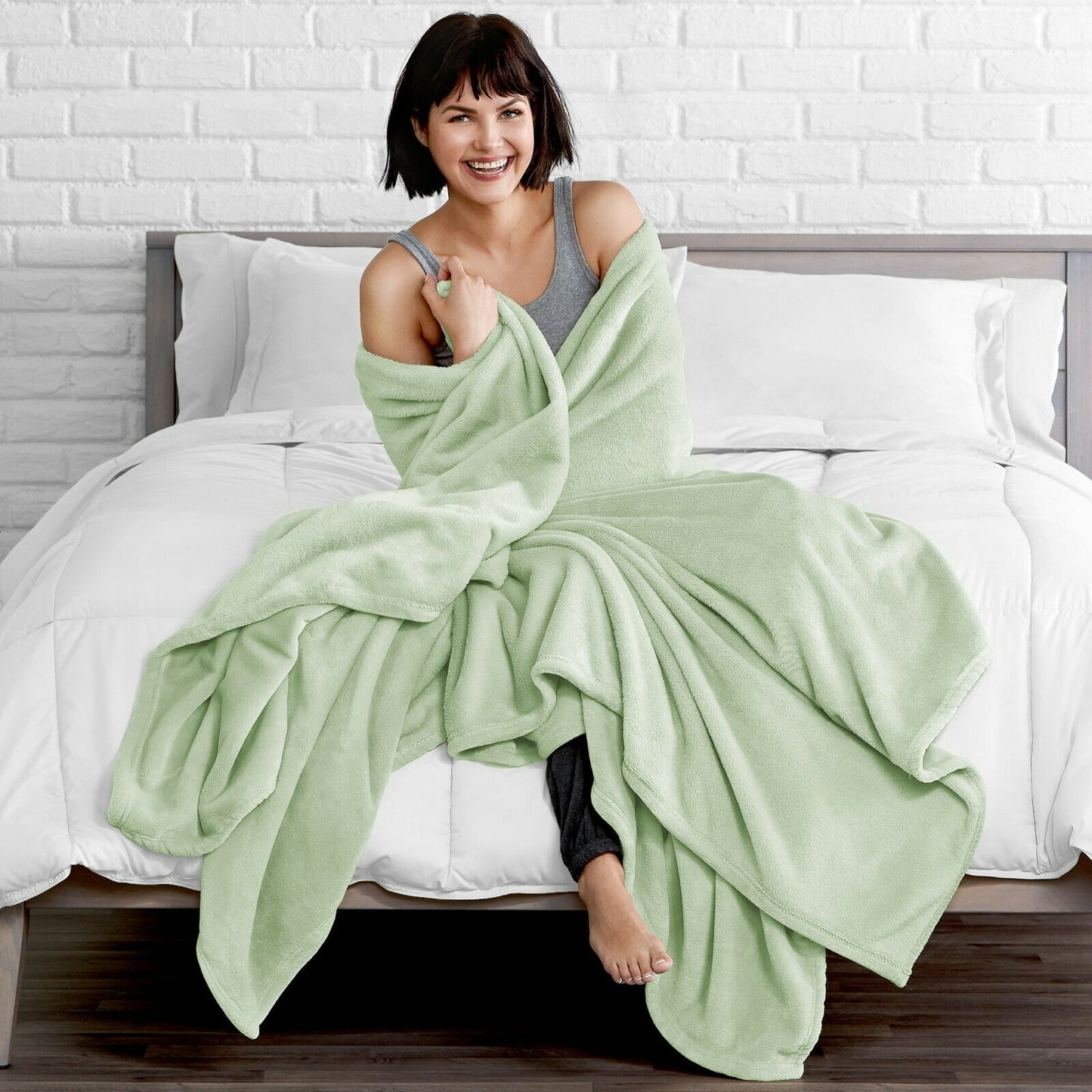 Blankets - Fleece Blanket - Ultra Soft Microplush Velvet Blanket - Premium -