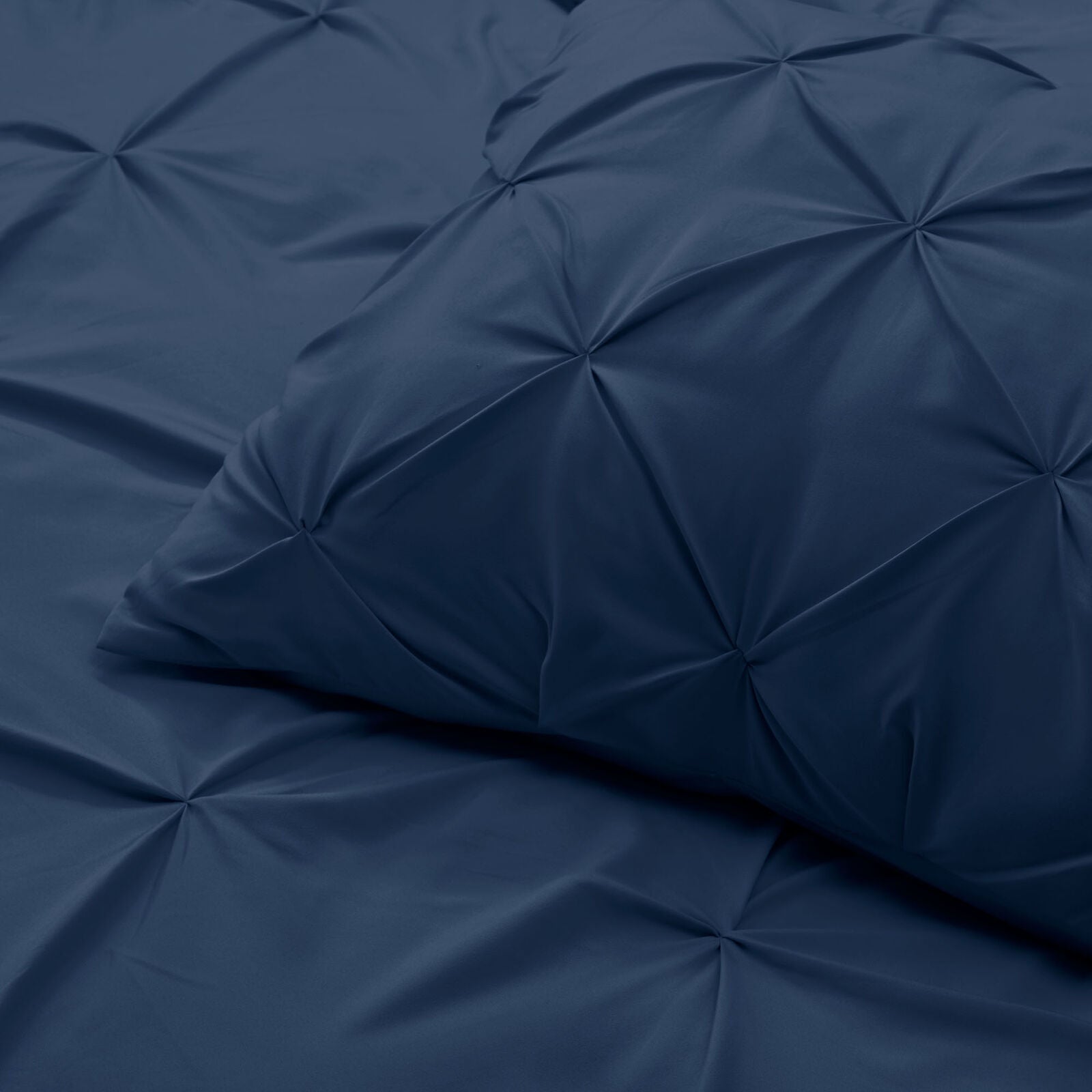 Bedding - Down Alternative Comforter Set - King Queen Twin Duvet Insert & Shams -