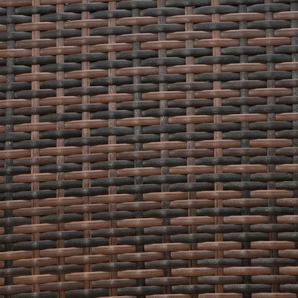 Outdoor Furniture Sets - Outdoor Patio Furniture - Rattan Wicker Furniture - 4 Piece Set Brown -