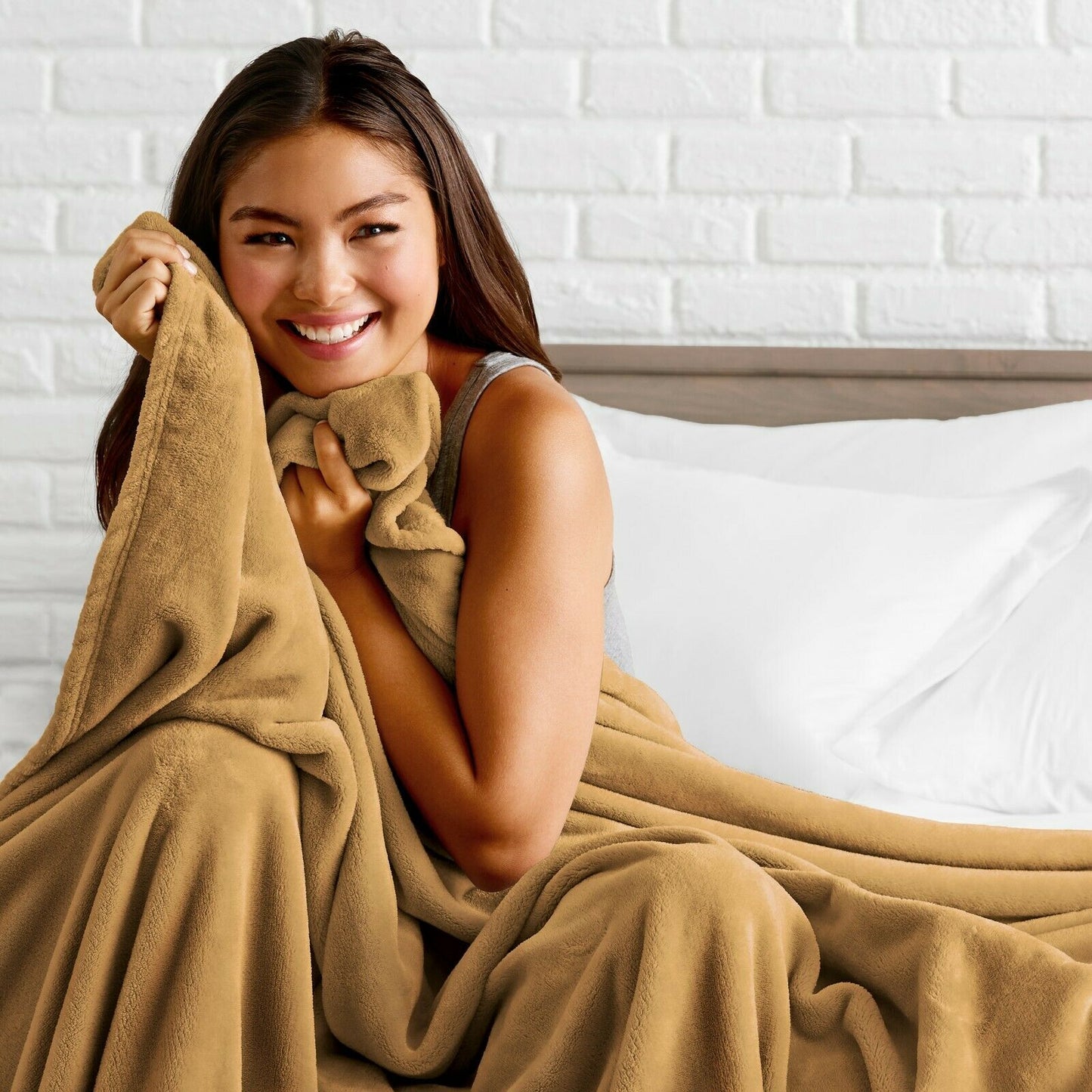 Blankets - Fleece Blanket - Ultra Soft Microplush Velvet Blanket - Premium -