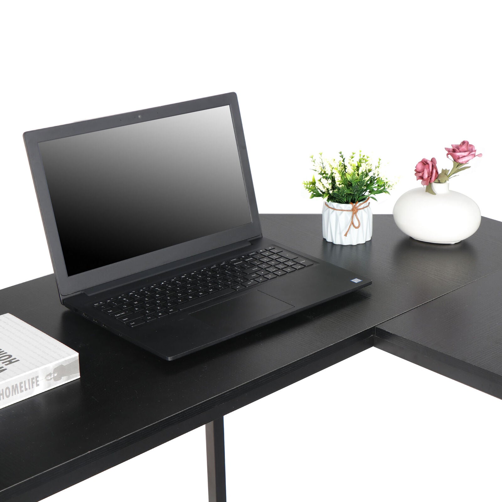 Desks - L-Shaped Computer Desk - For Office or Gaming - 66" -