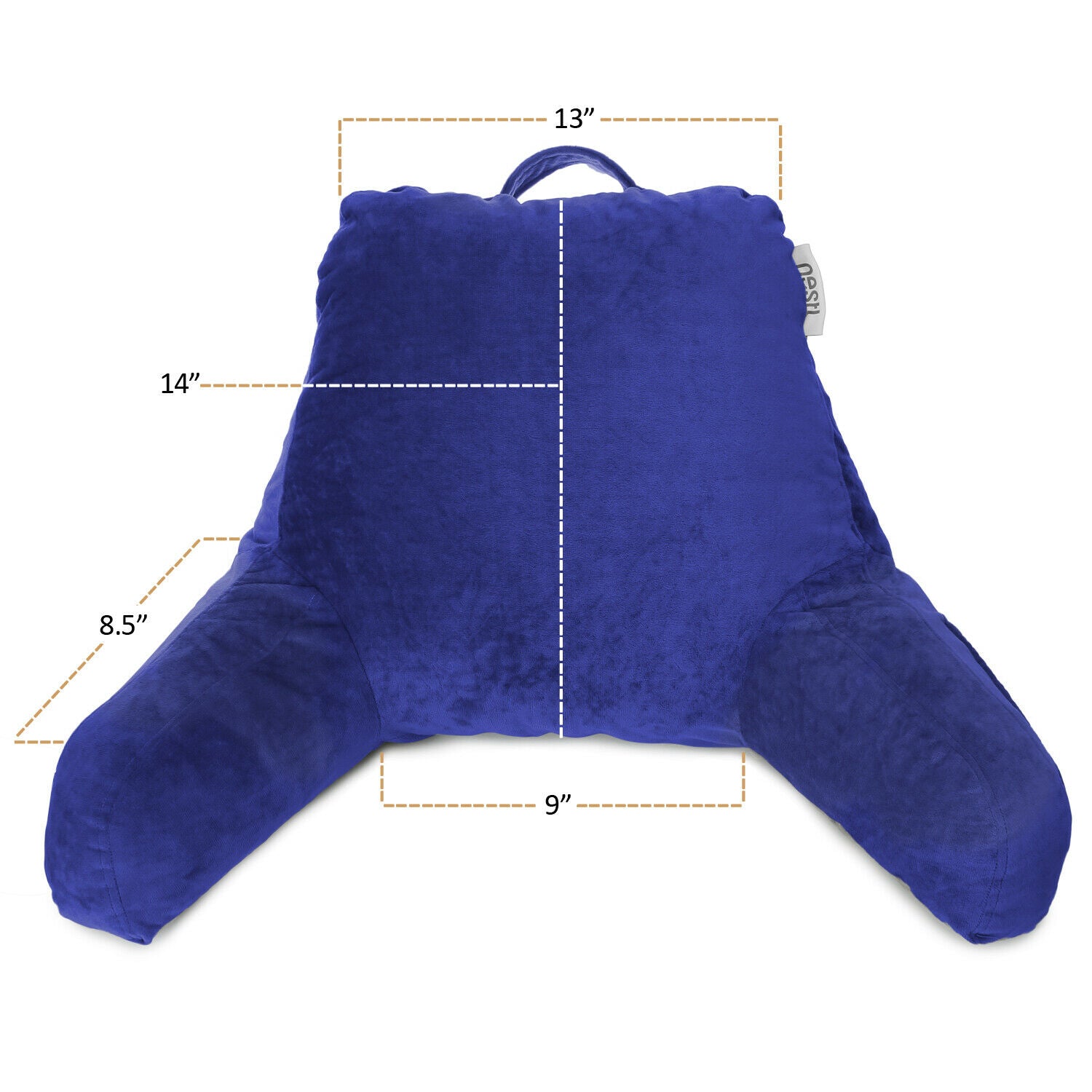 Pillows - TV & Reading Pillow - Kid's Memory Foam Bedrest Back Pillow 12 Colors! -
