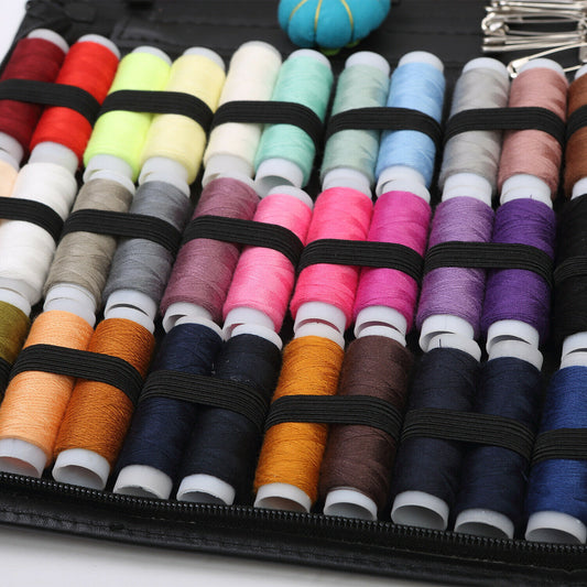 Sewing Baskets & Kits - Sewing Kit - Sewing Needle, Thread, Scissor - Travel Box 183 Pc Set -