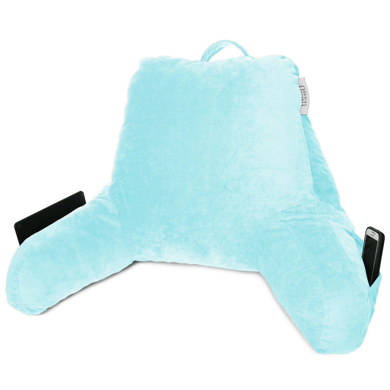 Pillows - TV & Reading Pillow - Kid's Memory Foam Bedrest Back Pillow 12 Colors! -