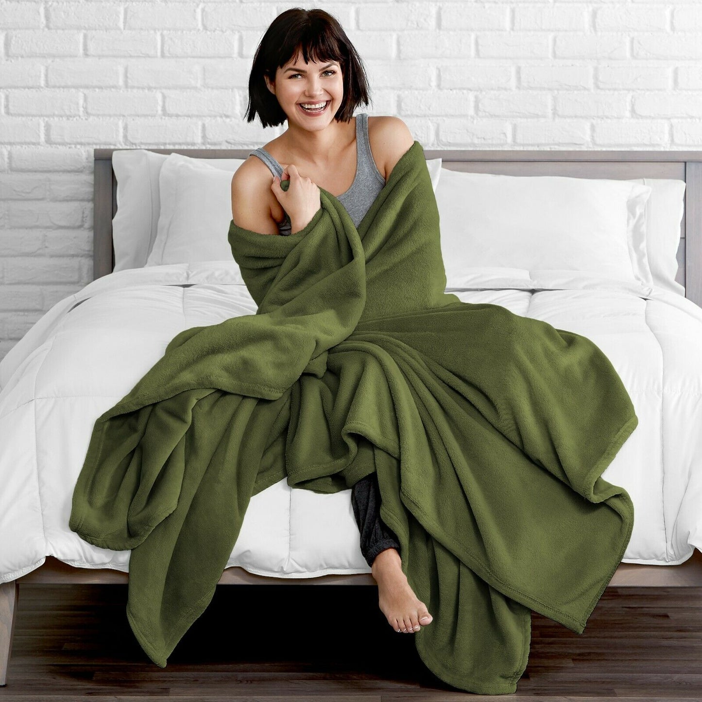 Blankets - Fleece Blanket - Ultra Soft Microplush Velvet Blanket - Premium -