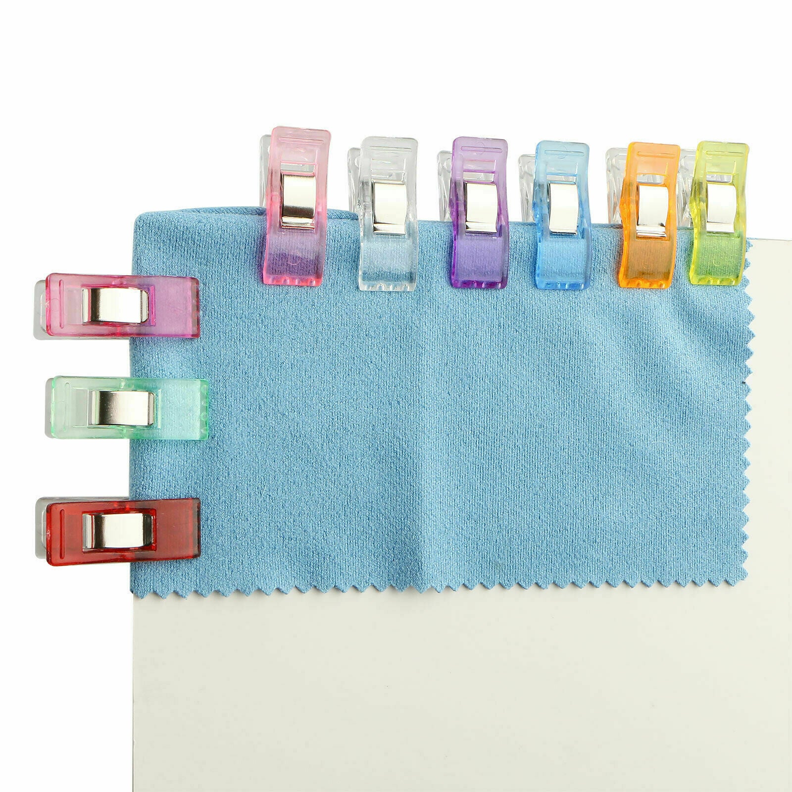 Tablecloth Clips & Weights - Quilting Sewing Clips - Knitting Crochet Clips - 100 Pcs Multicolor -