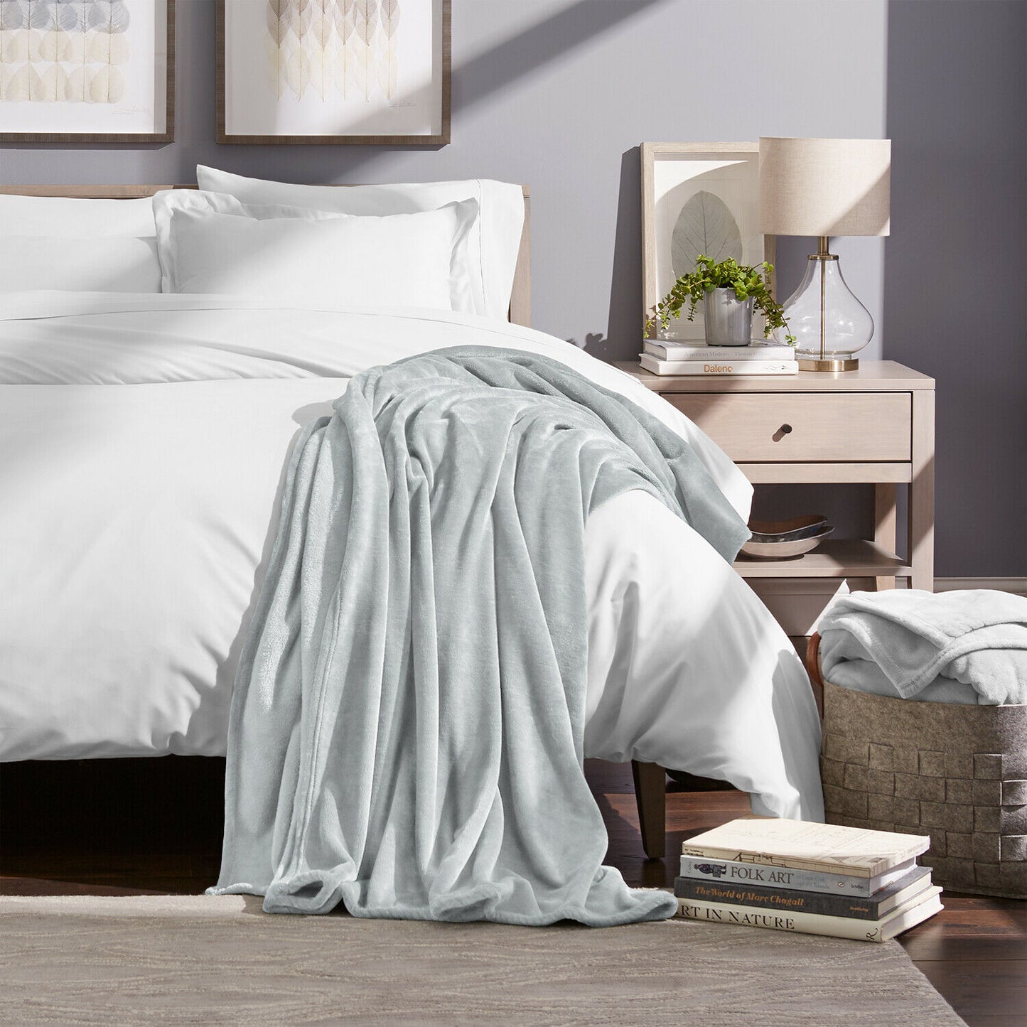 Blankets - Fleece Blanket - Ultra Soft Microplush Velvet Blanket - Premium -