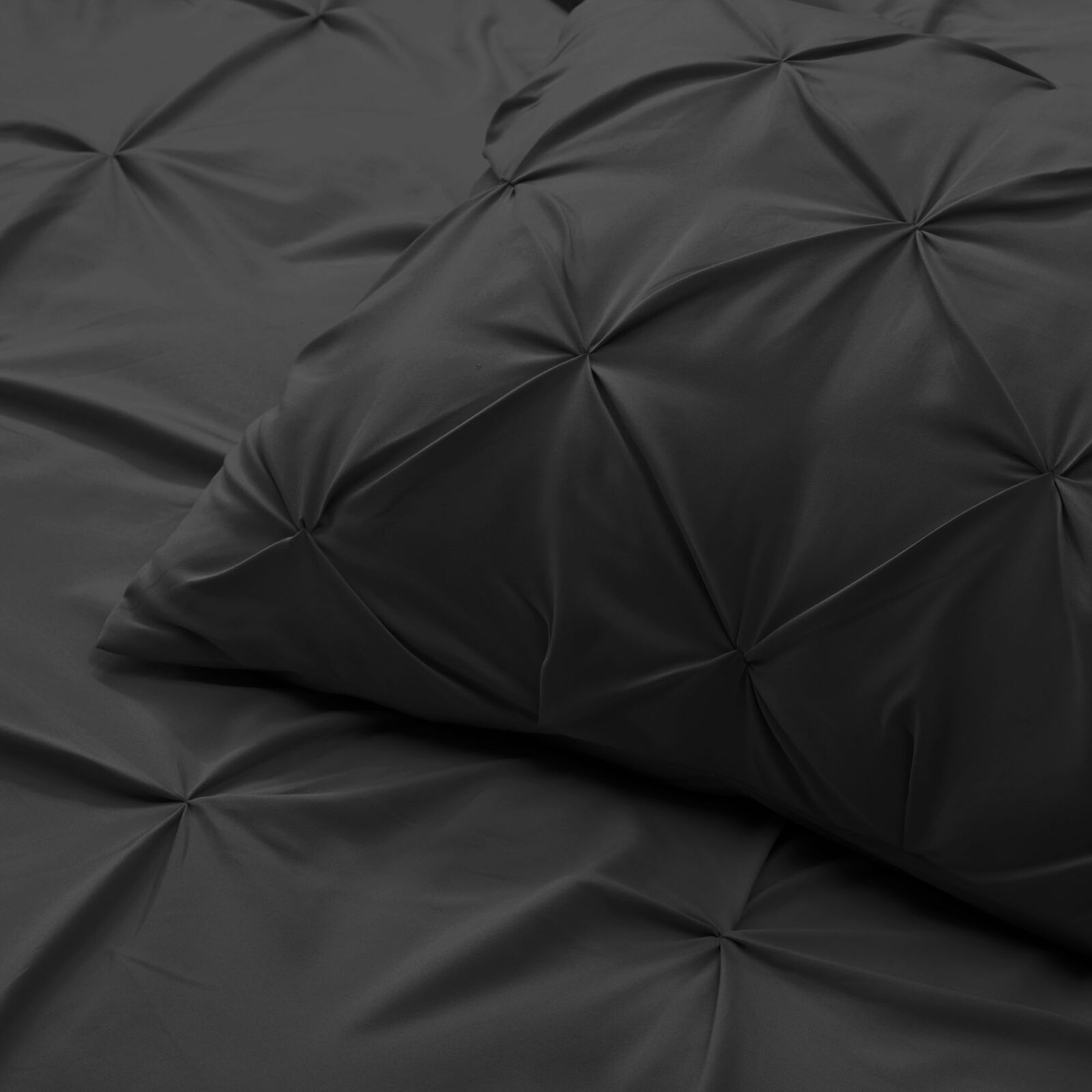 Bedding - Down Alternative Comforter Set - King Queen Twin Duvet Insert & Shams -