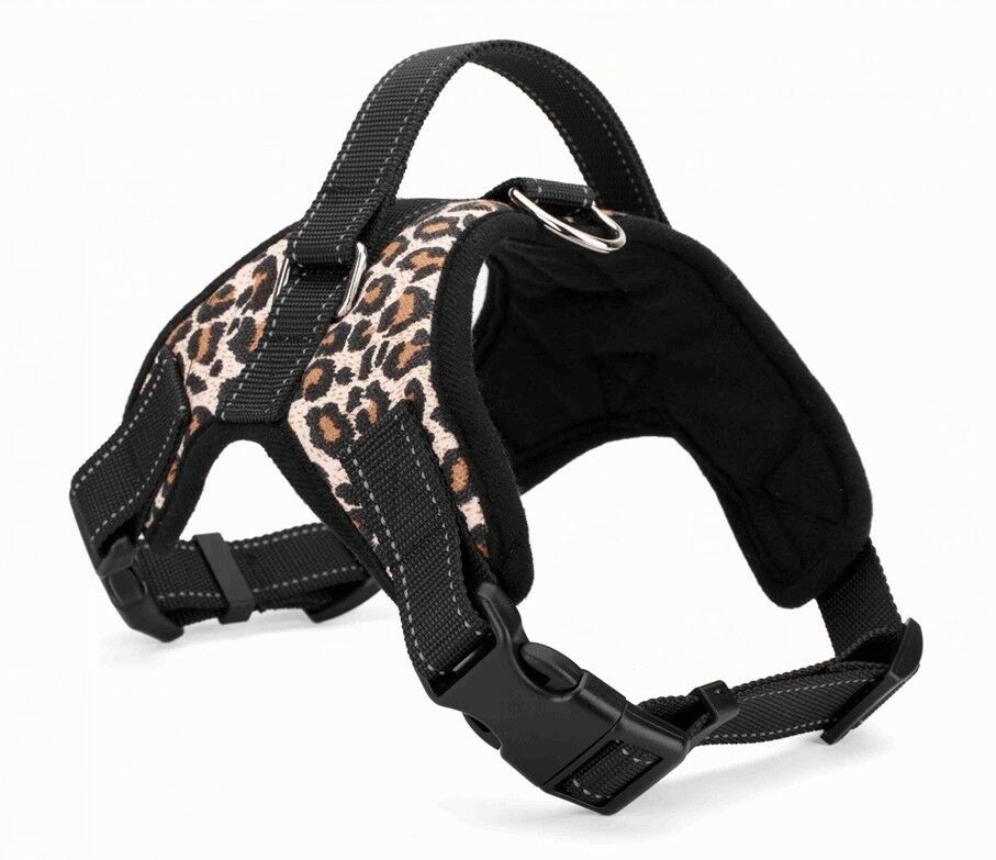 Pet Leashes - Dog Harness - No Pull Adjustable Reflective Vest - XS S M L XXl -