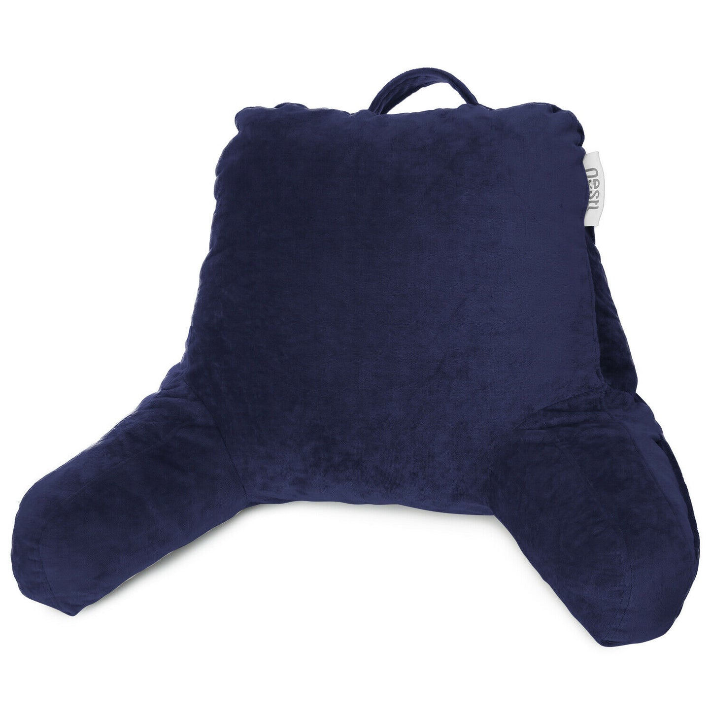 Pillows - TV & Reading Pillow - Kid's Memory Foam Bedrest Back Pillow 12 Colors! - Navy Blue
