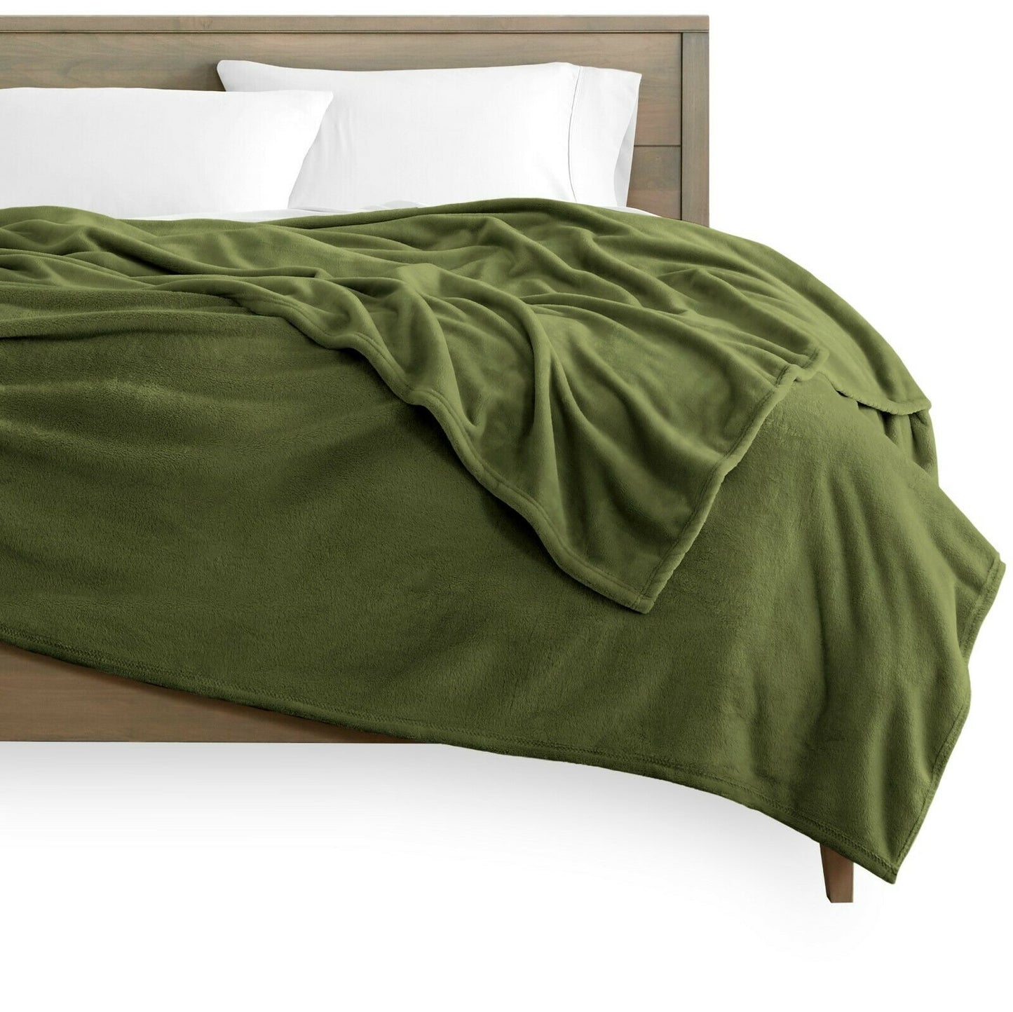 Blankets - Fleece Blanket - Ultra Soft Microplush Velvet Blanket - Premium - Twin/Twin XL / Cypress