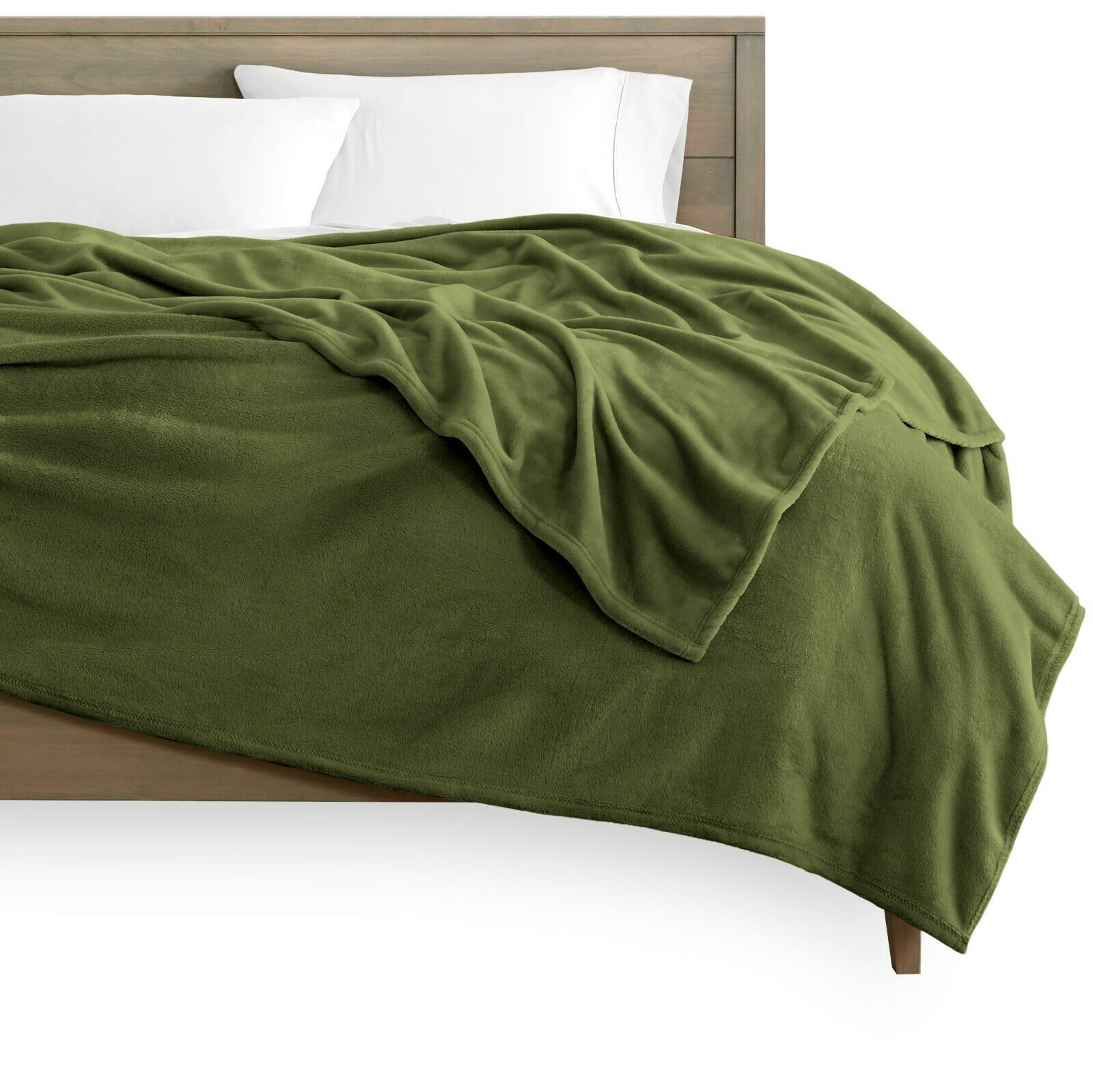 Blankets - Fleece Blanket - Ultra Soft Microplush Velvet Blanket - Premium - Twin/Twin XL / Cypress