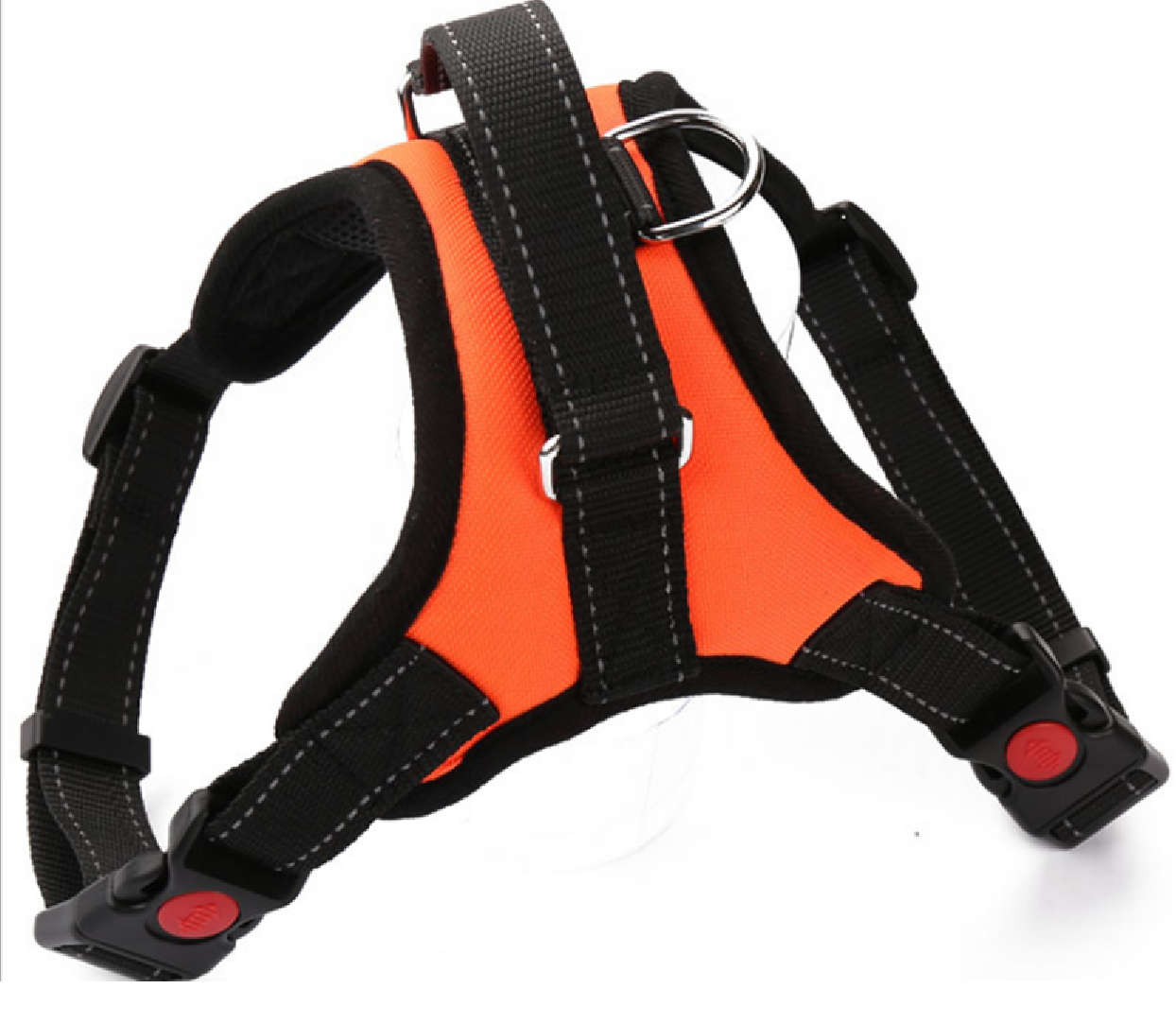 Pet Leashes - Dog Harness - No Pull Adjustable Reflective Vest - XS S M L XXl - XL / Orange