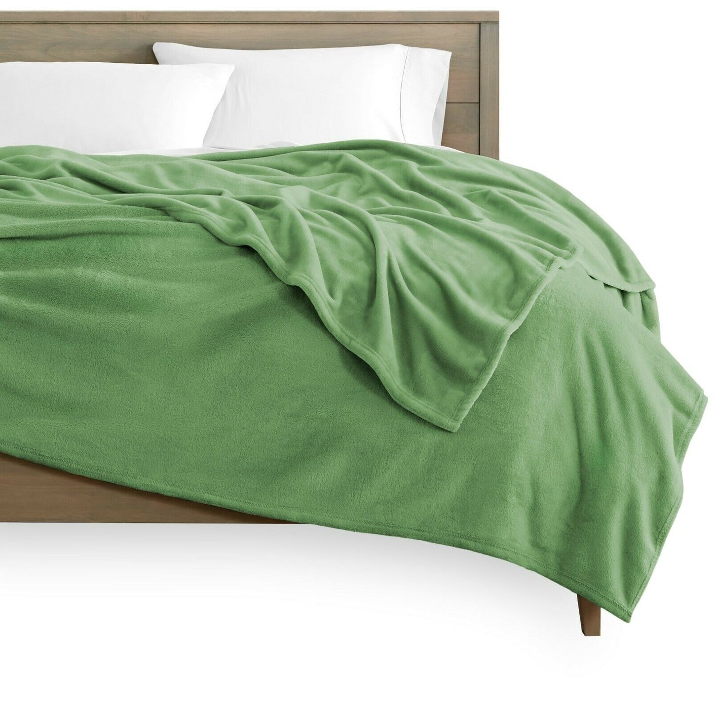 Blankets - Fleece Blanket - Ultra Soft Microplush Velvet Blanket - Premium - Twin/Twin XL / Meadow