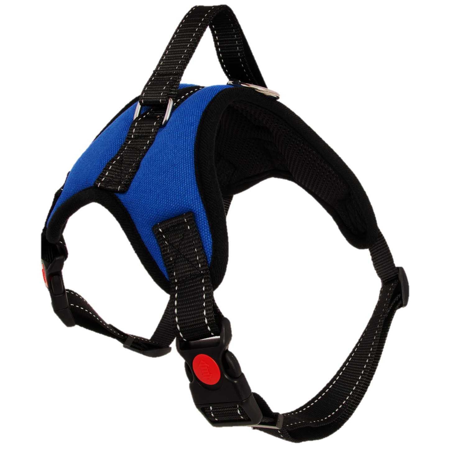 Pet Leashes - Dog Harness - No Pull Adjustable Reflective Vest - XS S M L XXl - XXL / Blue