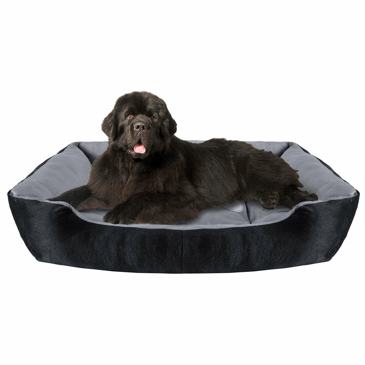 Pet Bed Accessories - Soft Washable Orthopedic Pet Bed - For Dogs or Cats - Black / L-31x24x6in