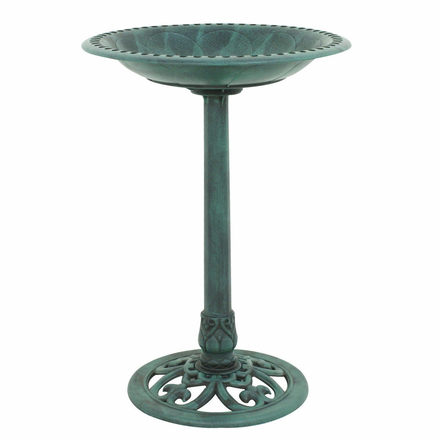 Bird Baths - Garden Bird Bath - Outdoor Decor Pedestal Birdbath -